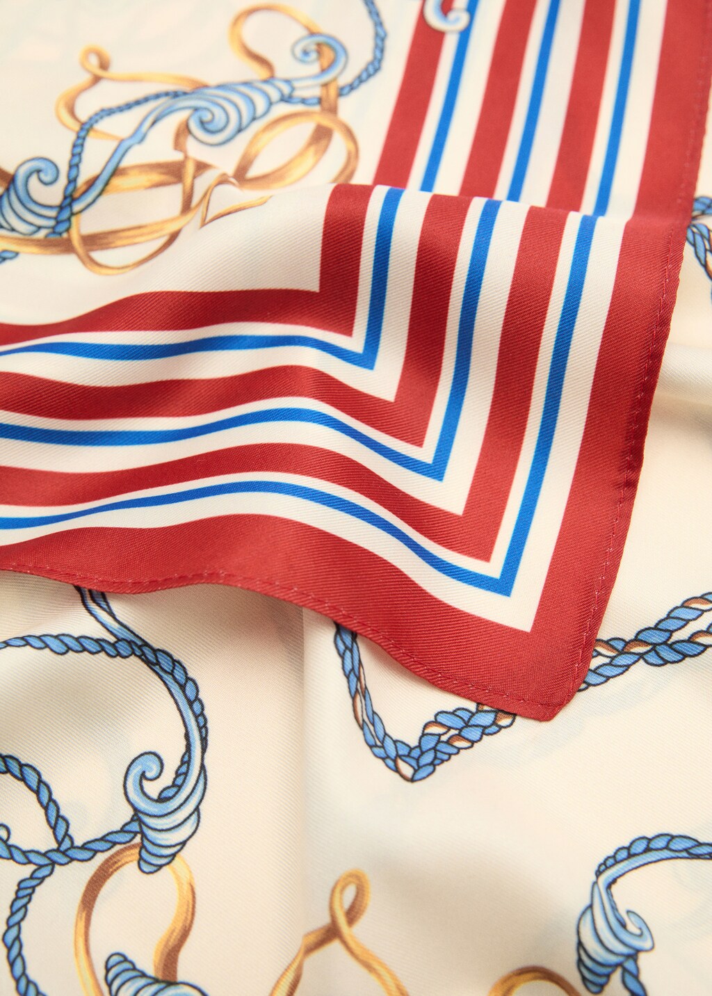 Multicolour print scarf Women MANGO Thailand