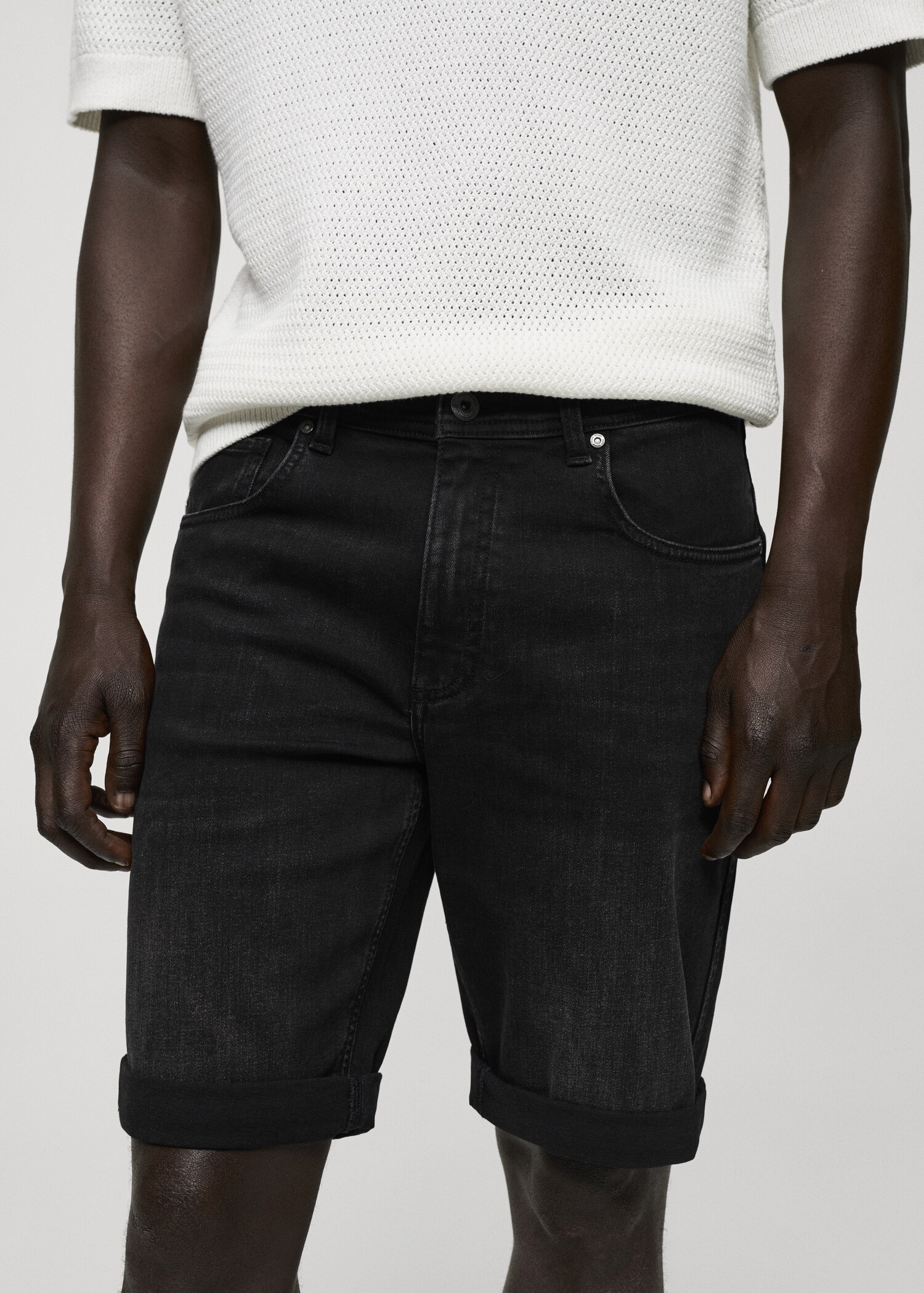Jeansbermudas slim fit - Detaljer om artikeln 1
