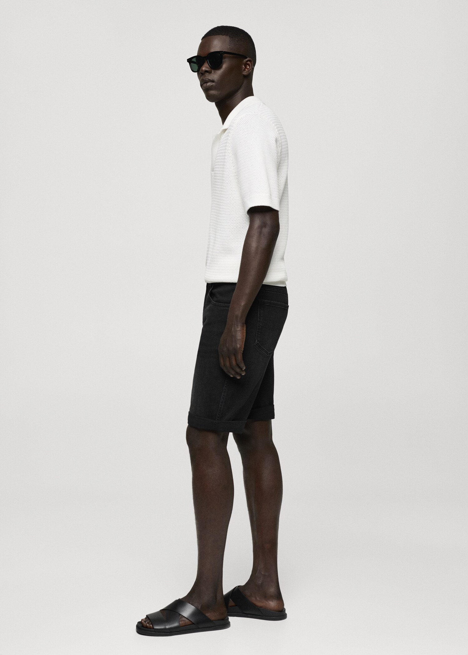 Jeansbermudas slim fit - Detaljer om artikeln 2