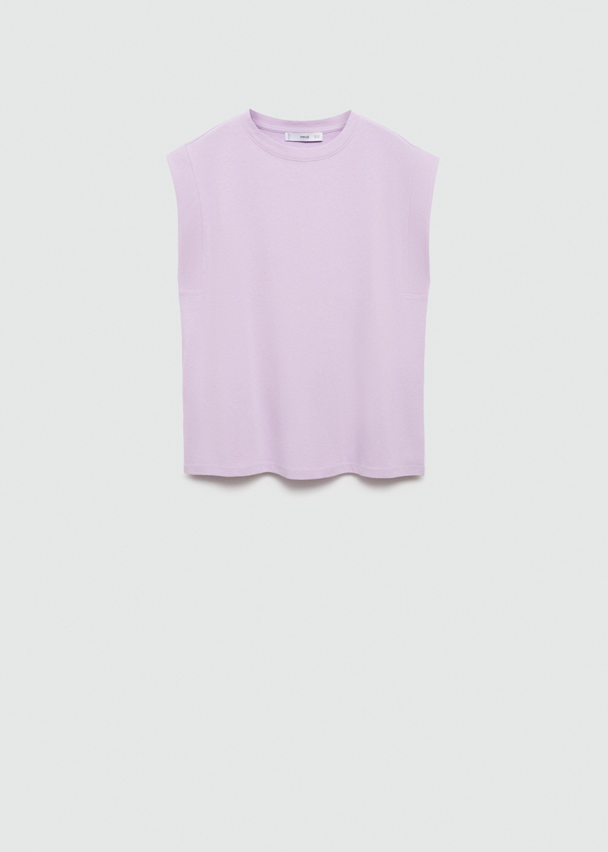 Short-sleeved cotton t-shirt - Article without model