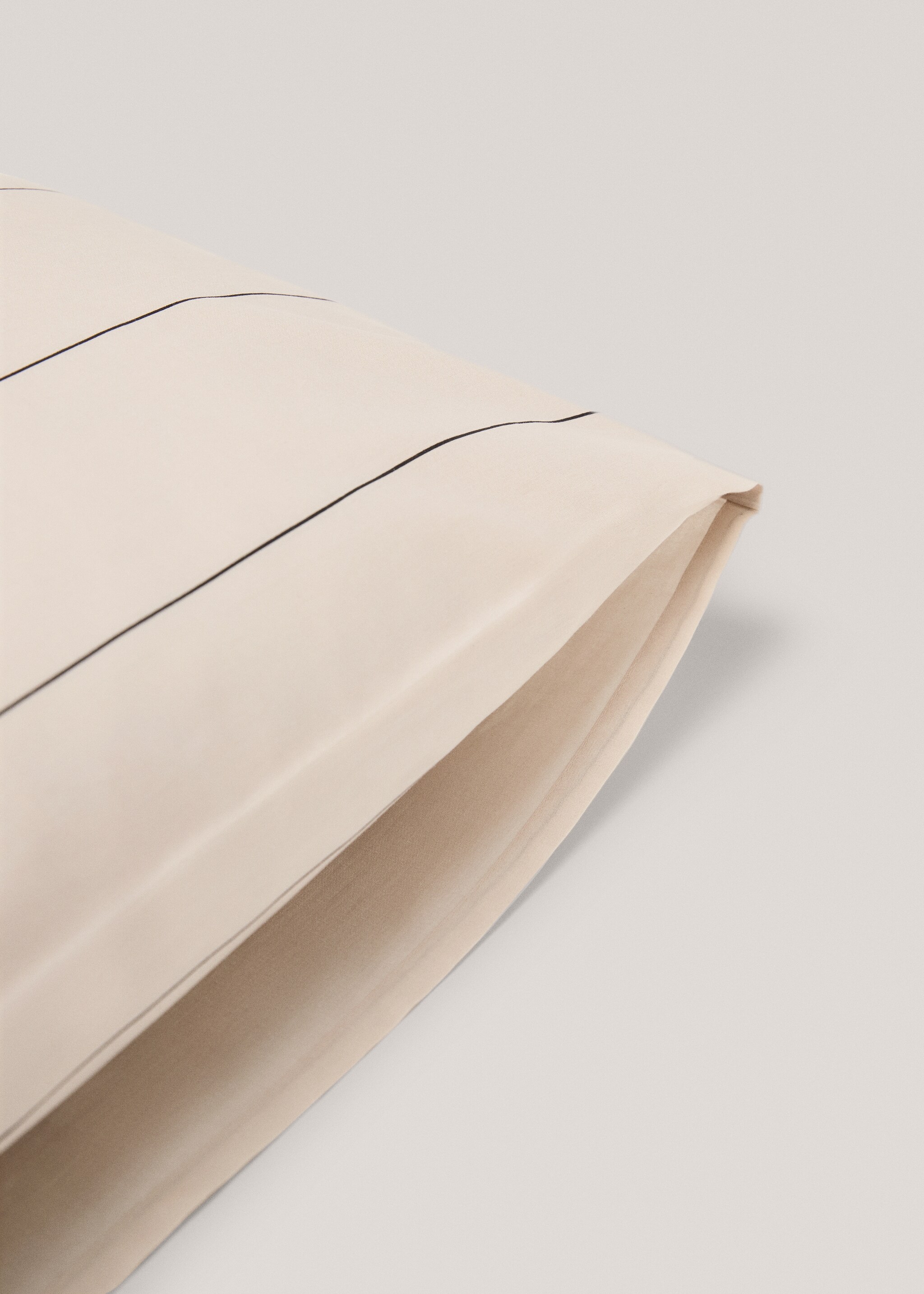 Povlak na polštář s proužky 100% bavlna 50 x 75 cm - Detail zboží 2