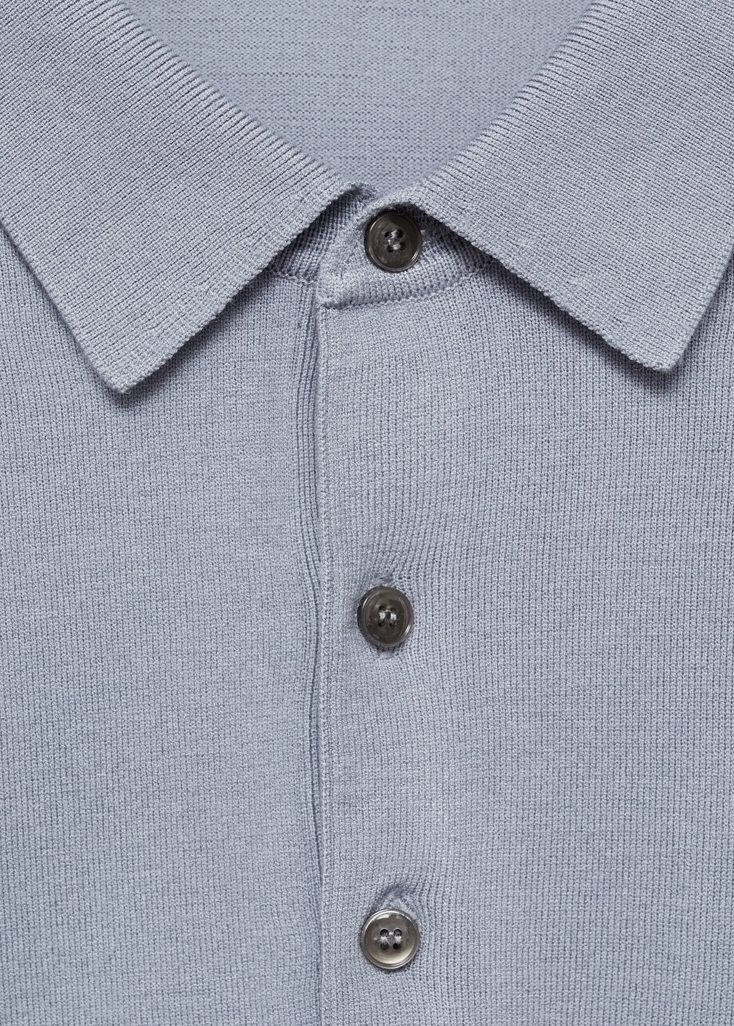 Fine-knit polo shirt - Details of the article 8