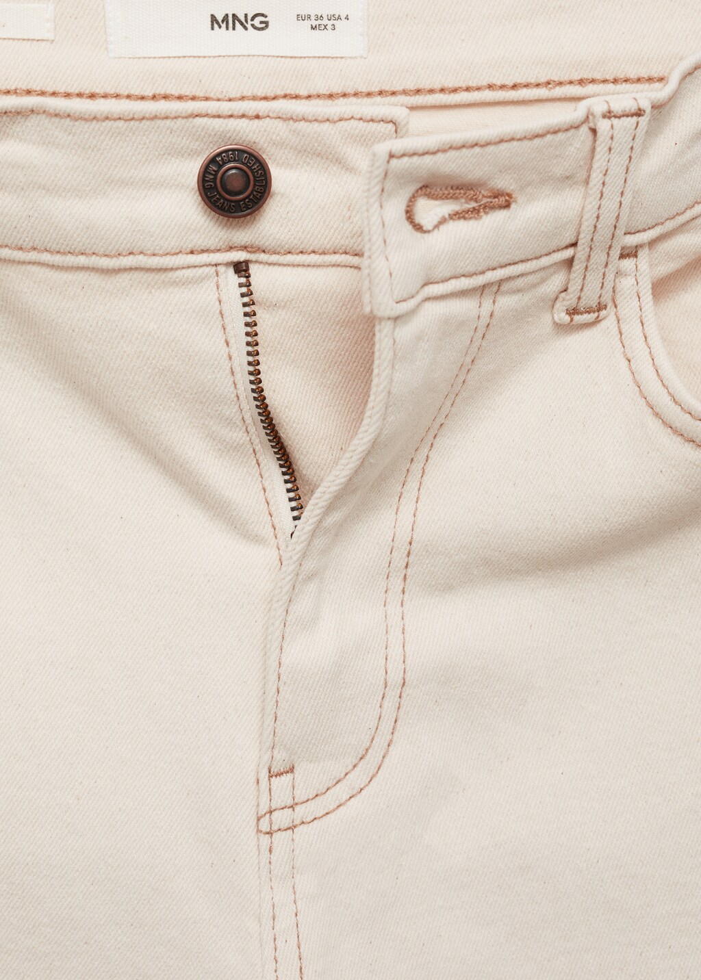 Jean Newmom confort taille haute Femme MANGO Belgique
