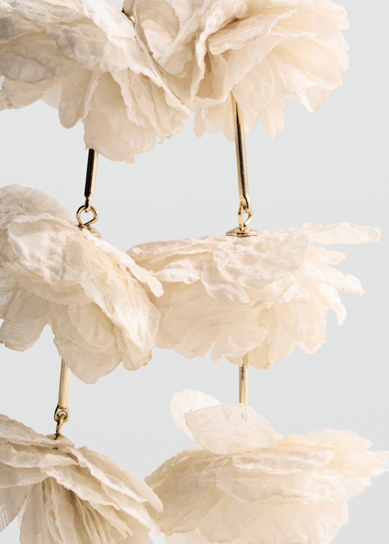 Flower pendant earrings - Details of the article 1