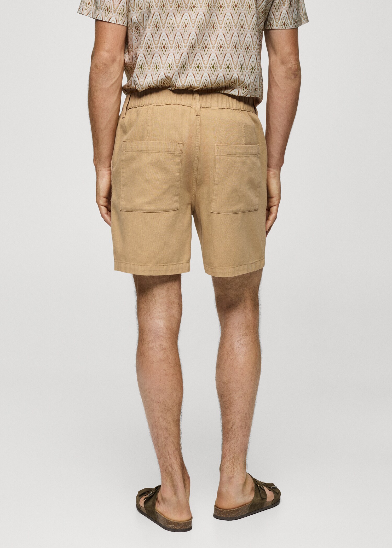 Bermudas algodón bolsillos - Reverso del artículo