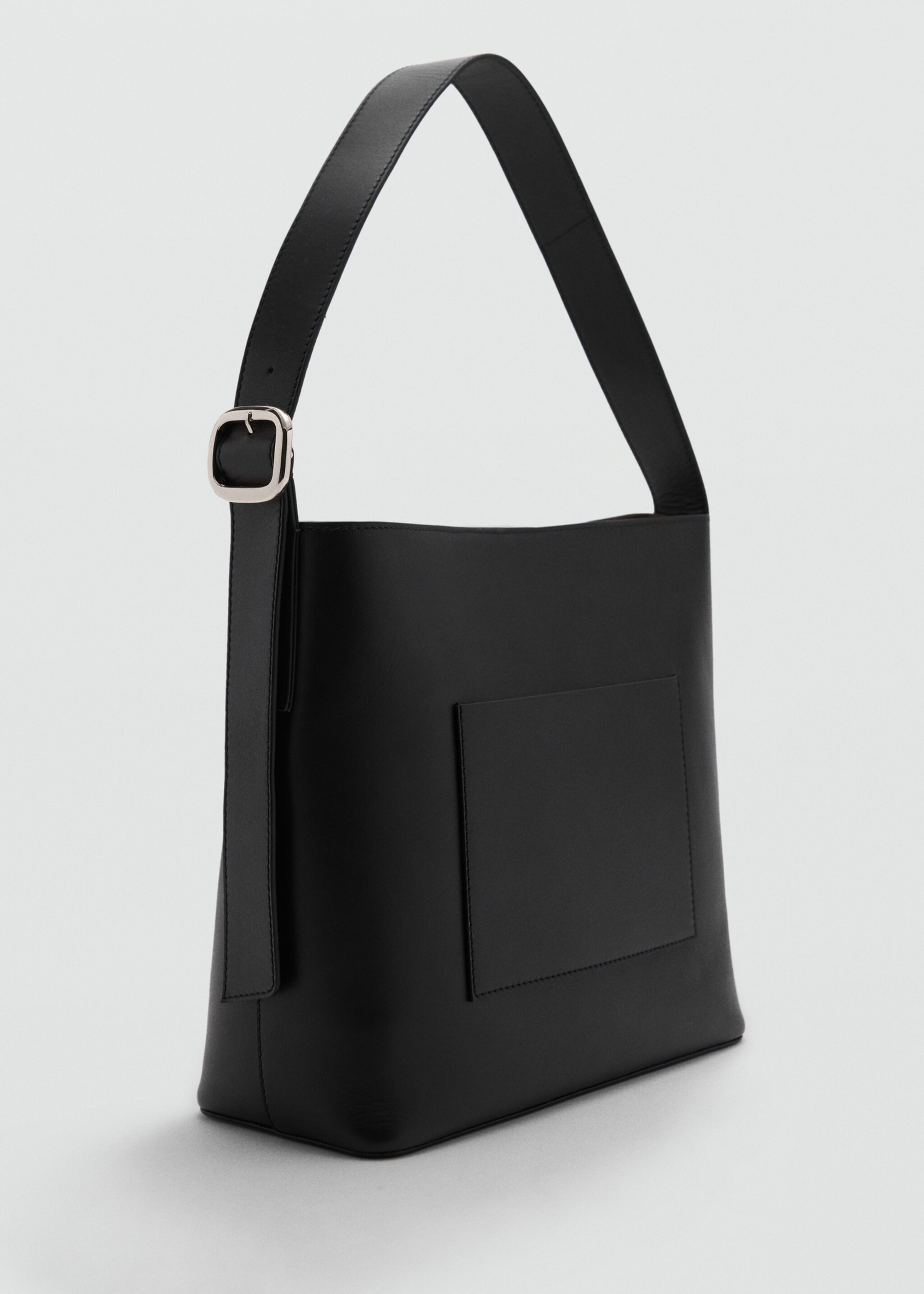 Sac shopper cuir - Plan moyen