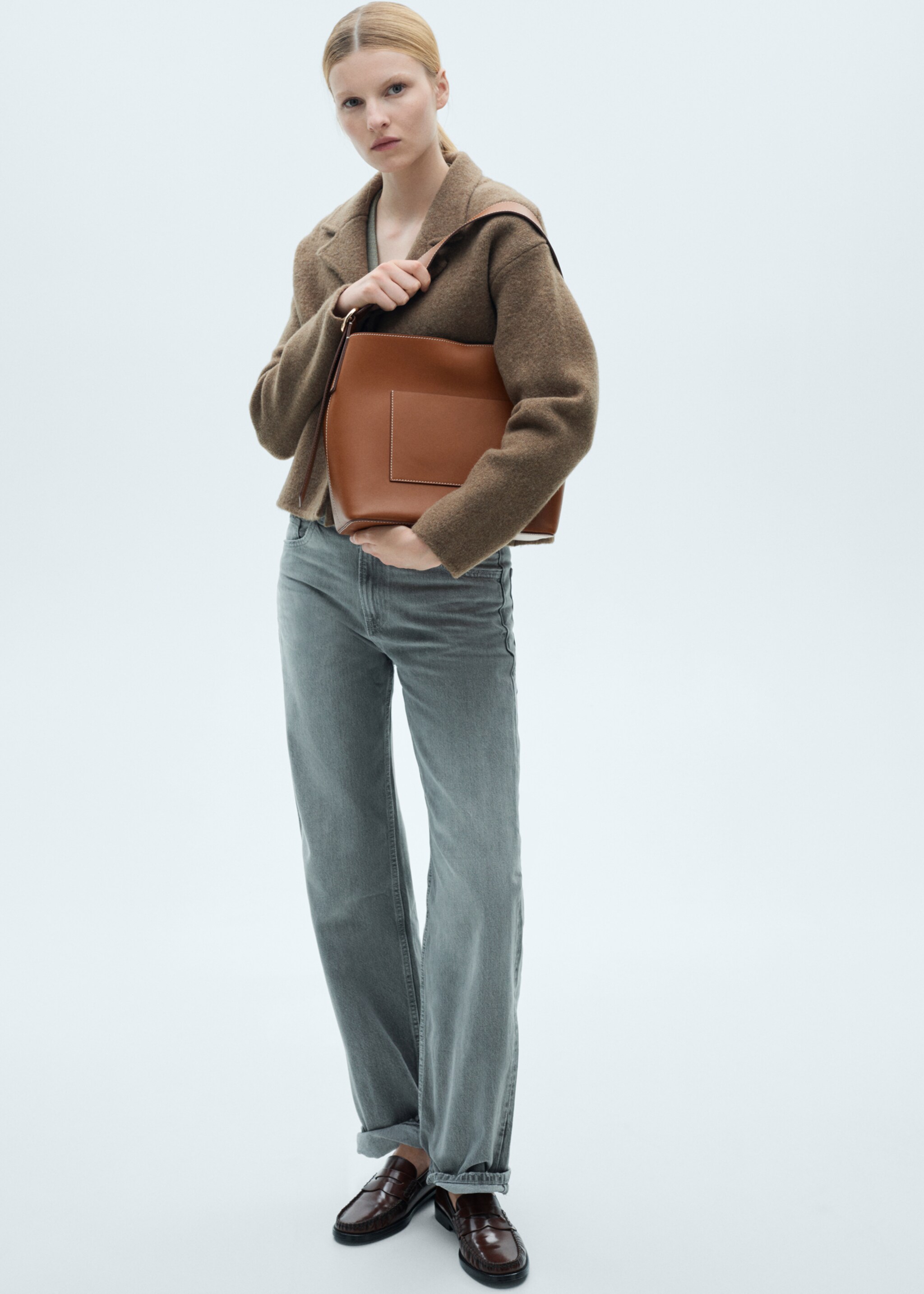 Sac shopper cuir - Détail de l'article 9