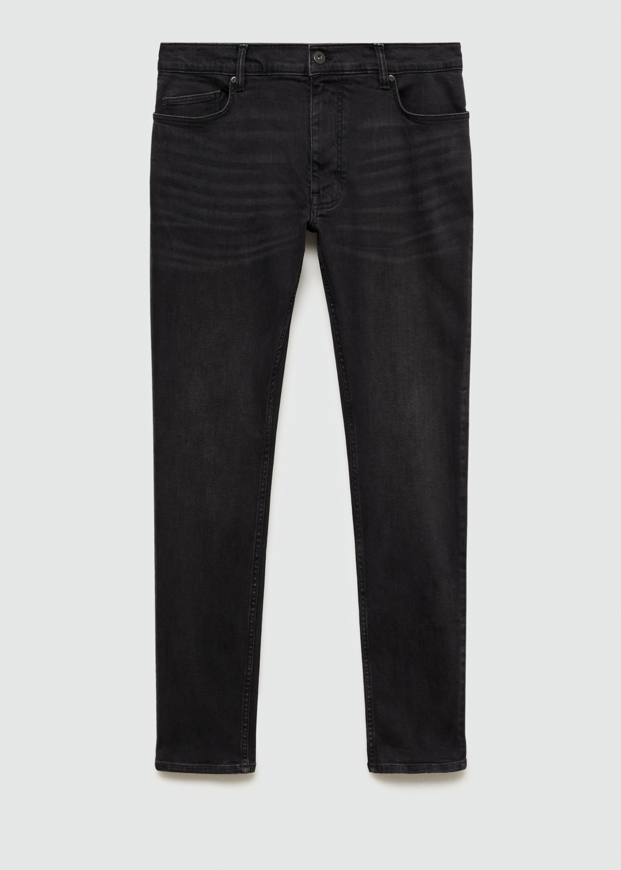 Jude skinny-fit jeans - Article without model, Black denim. Ref: 77030617-00.