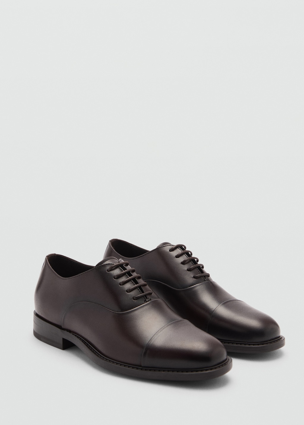 Mango Anzugschuhe aus Leder