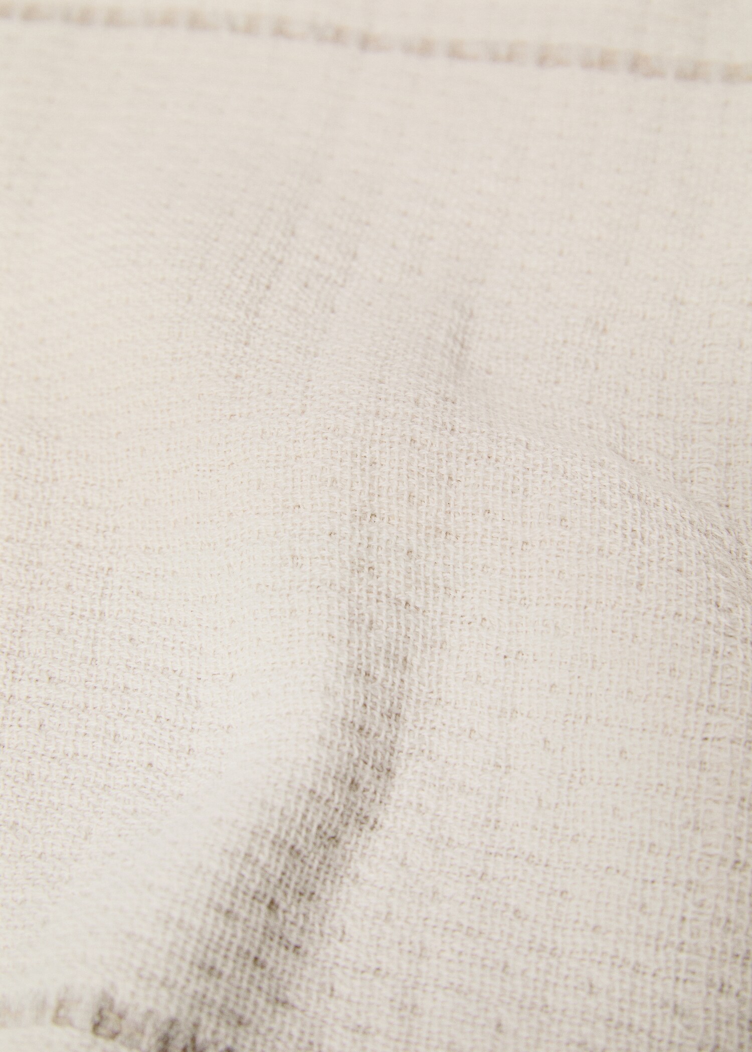 Pack of 3 gauze towels with frayed edges 420g/m2 - Details of the article 3