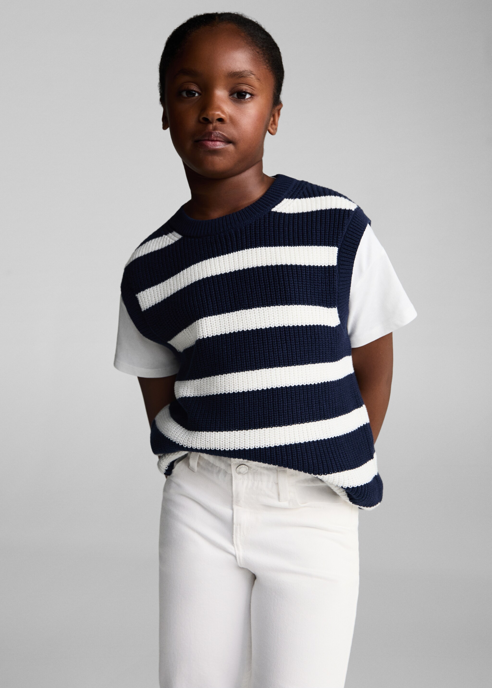 Jean paperbag - Plan moyen, Blanc. Ref: 77031008-00.