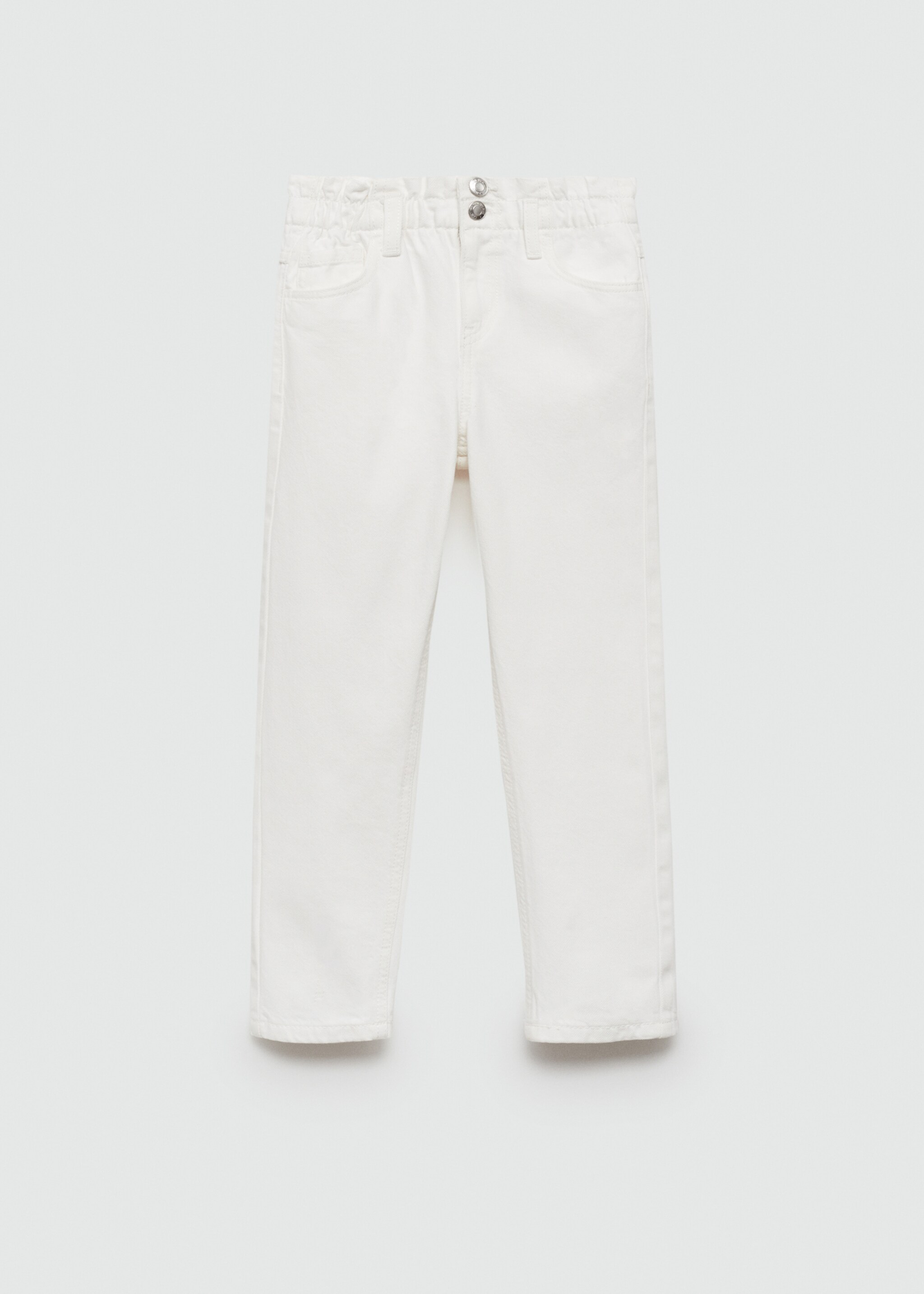 Jean paperbag - Article sans modèle, Blanc. Ref: 77031008-00.
