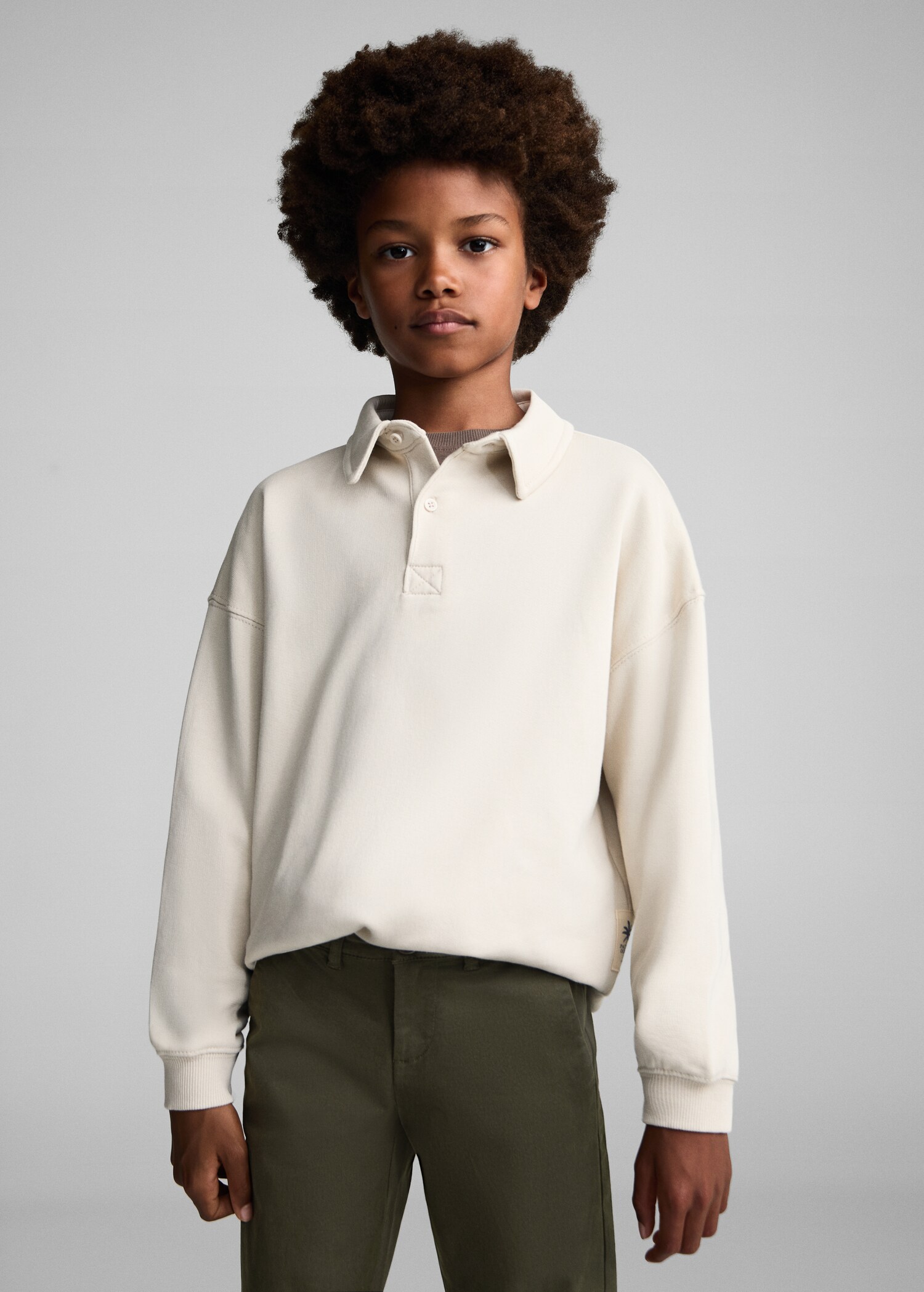 Pantalon chino coton - Plan moyen