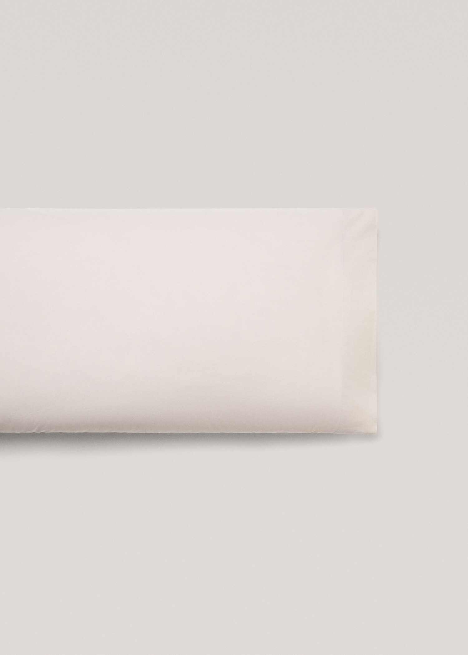 Plain cotton pillowcase 45x110cm - Article without model