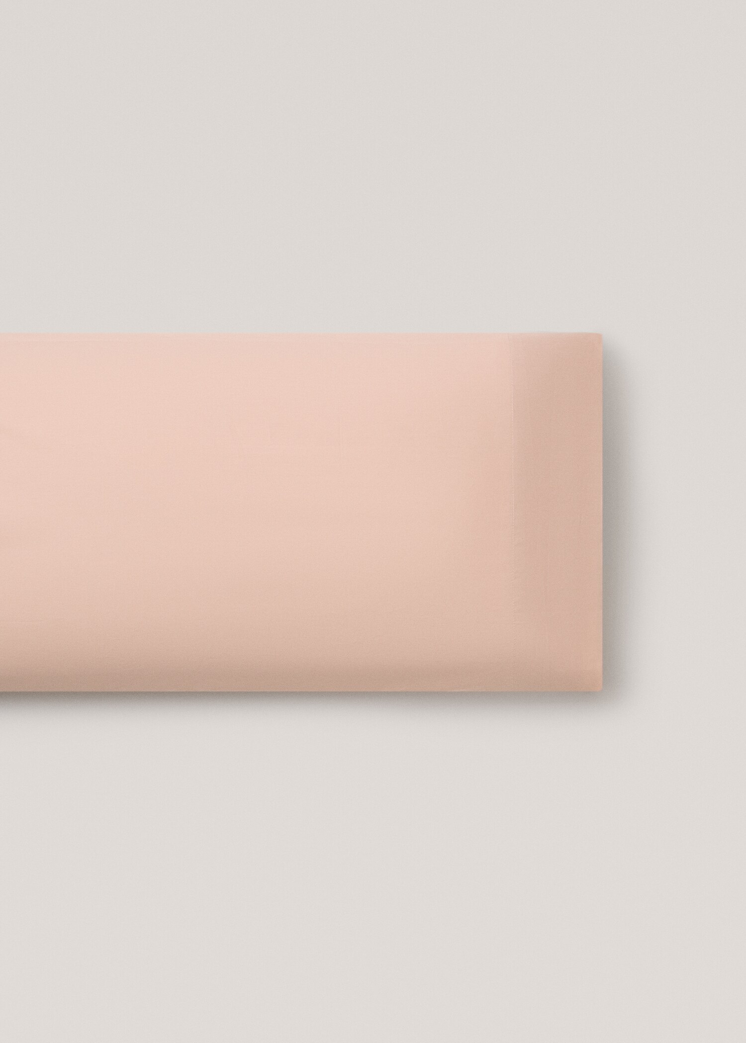 Plain cotton pillowcase 45x110cm - Article without model