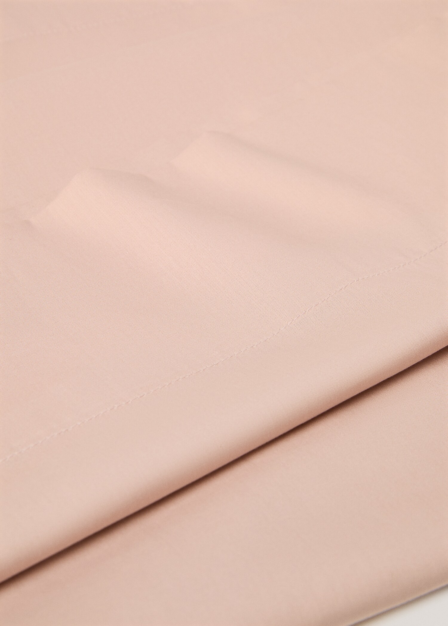 Plain cotton pillowcase 45x110cm - Details of the article 2