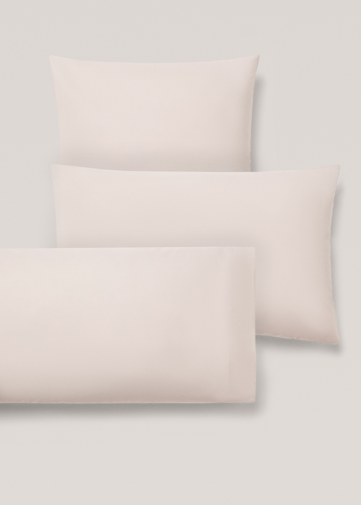 300-thread percale cotton pillowcase  50x75cm - Details of the article 2