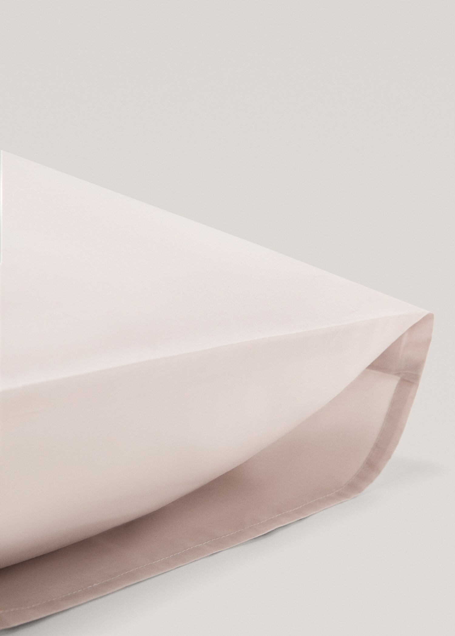 300-thread percale cotton pillowcase  50x75cm - Details of the article 3