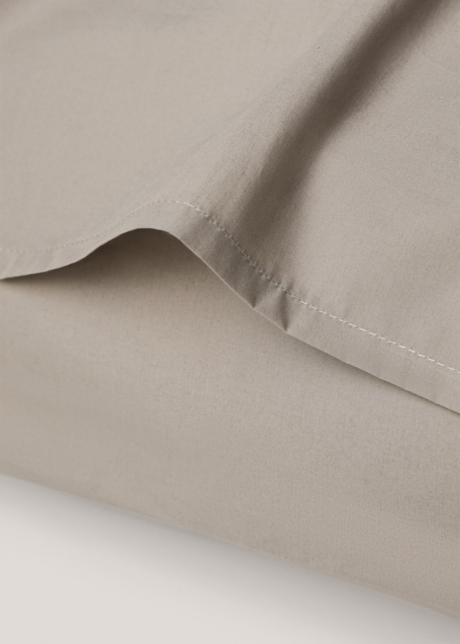 300-thread percale cotton pillowcase  50x75cm - Details of the article 1