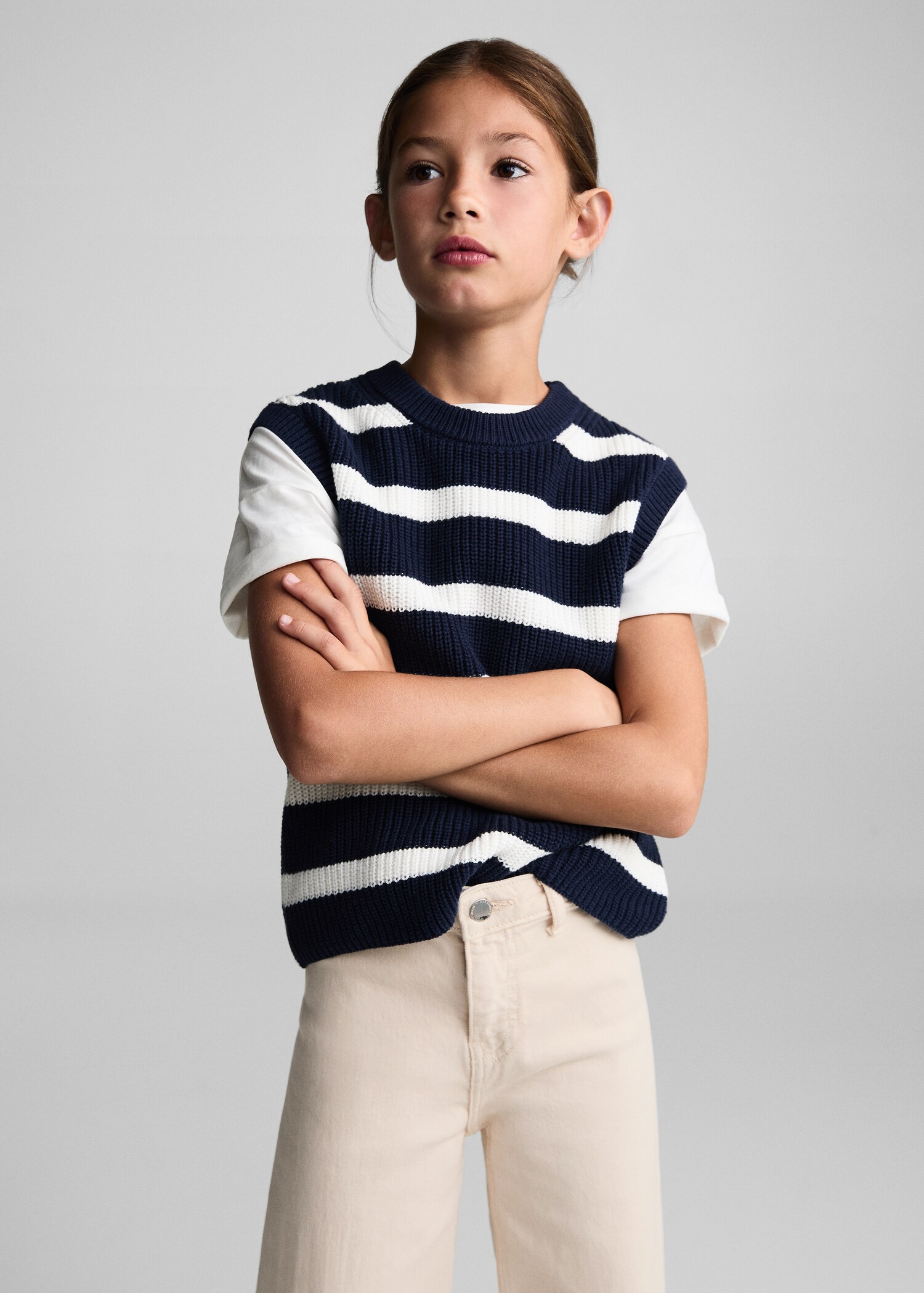 Jeans culotte - Plano medio