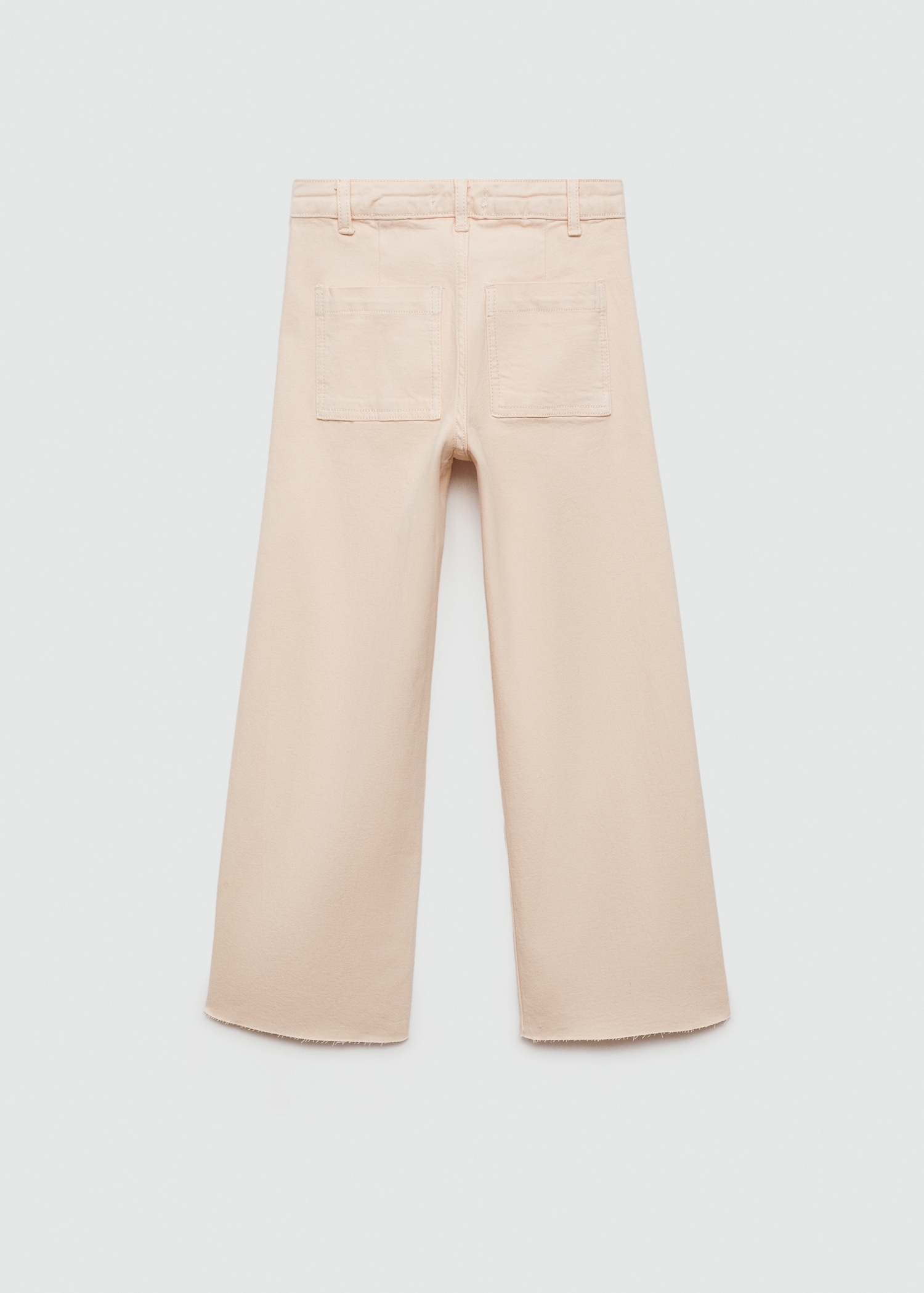 Jeans culotte - Reverso del artículo