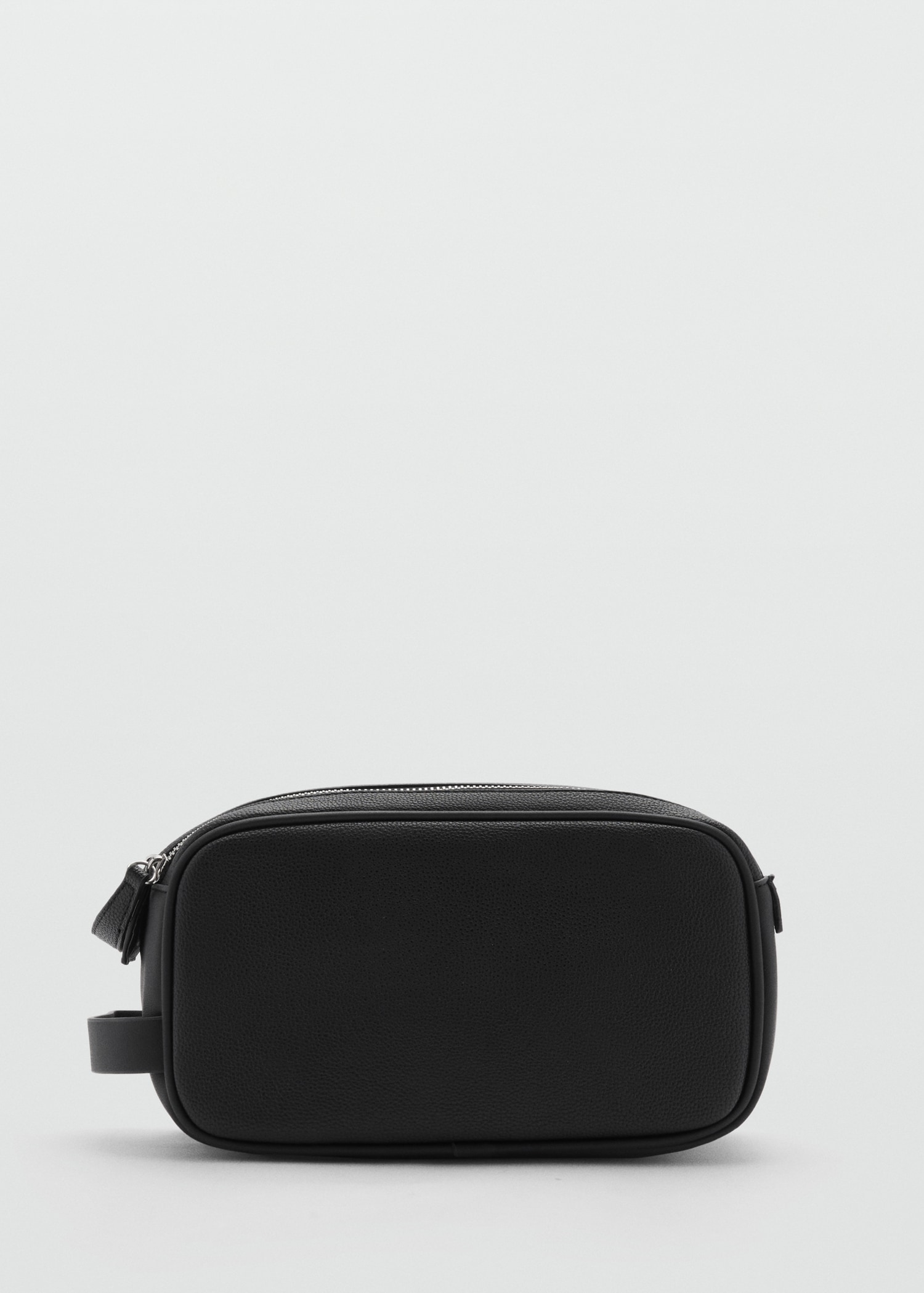 Trousse cuir foulé zip - Article sans modèle