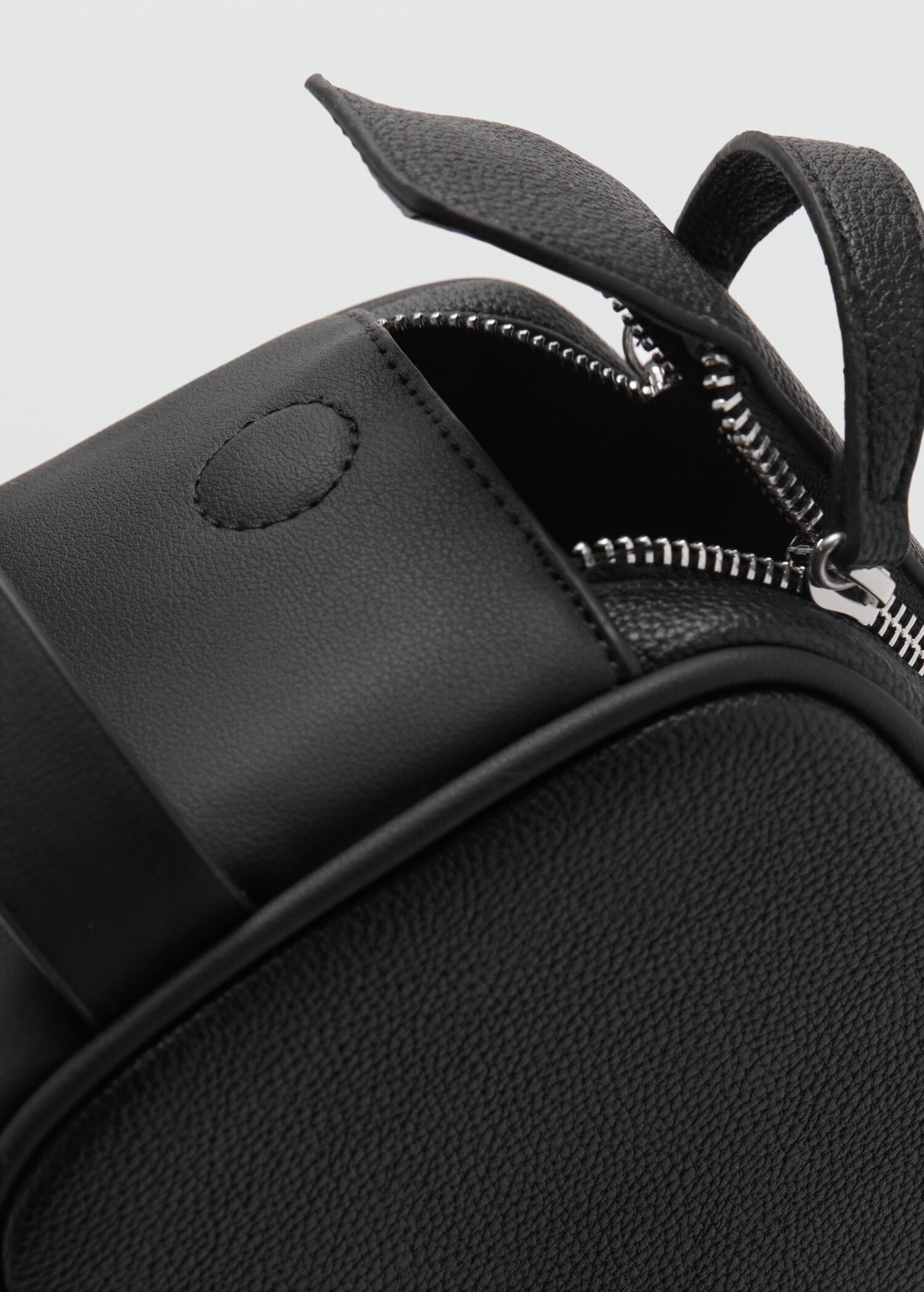 Trousse cuir foulé zip - Détail de l'article 3