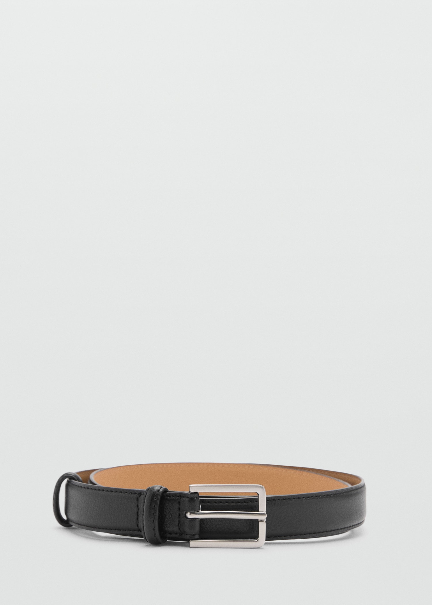 100% beaten leather belt - Article without model