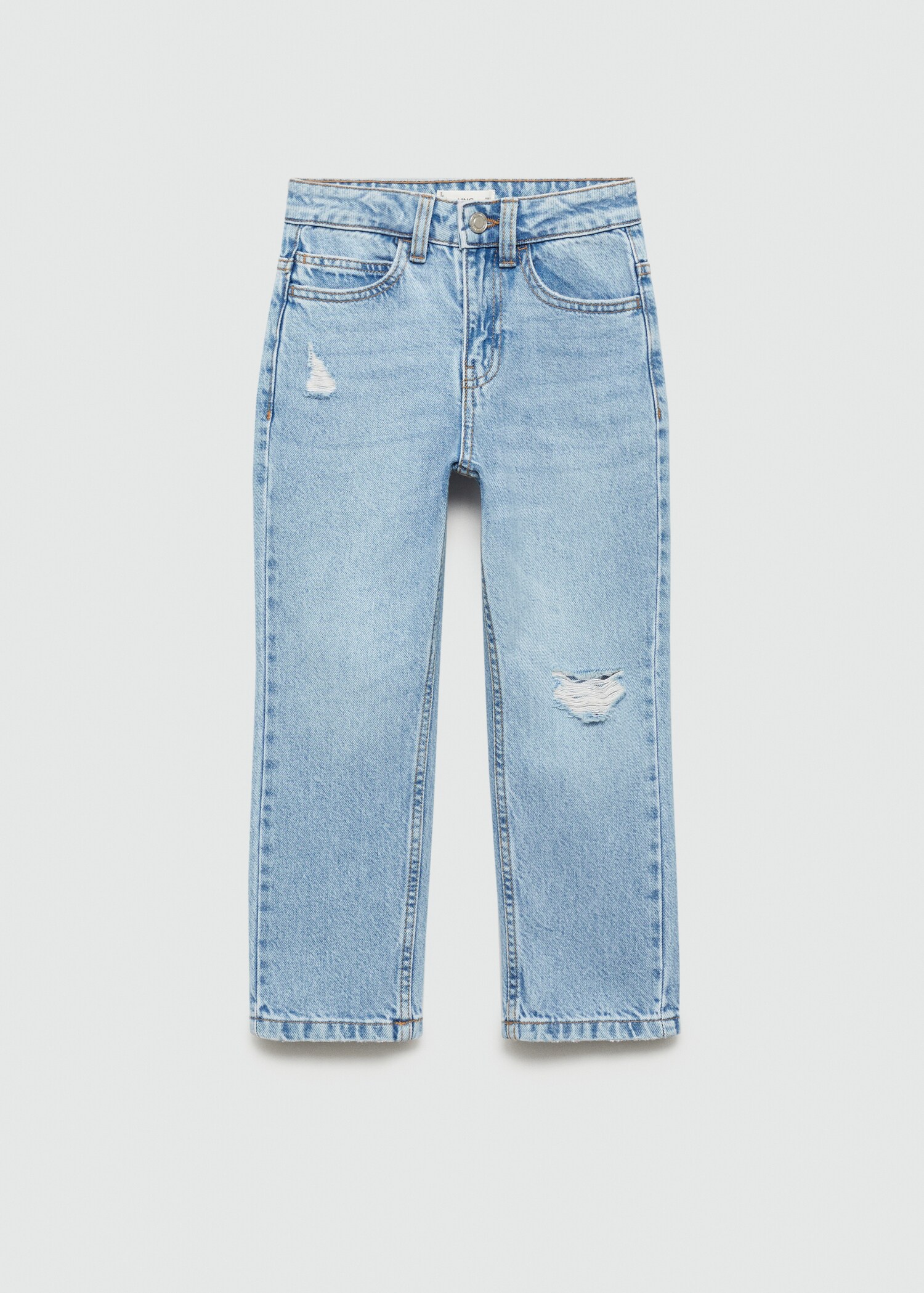 Dad decorative ripped jeans - Article without model