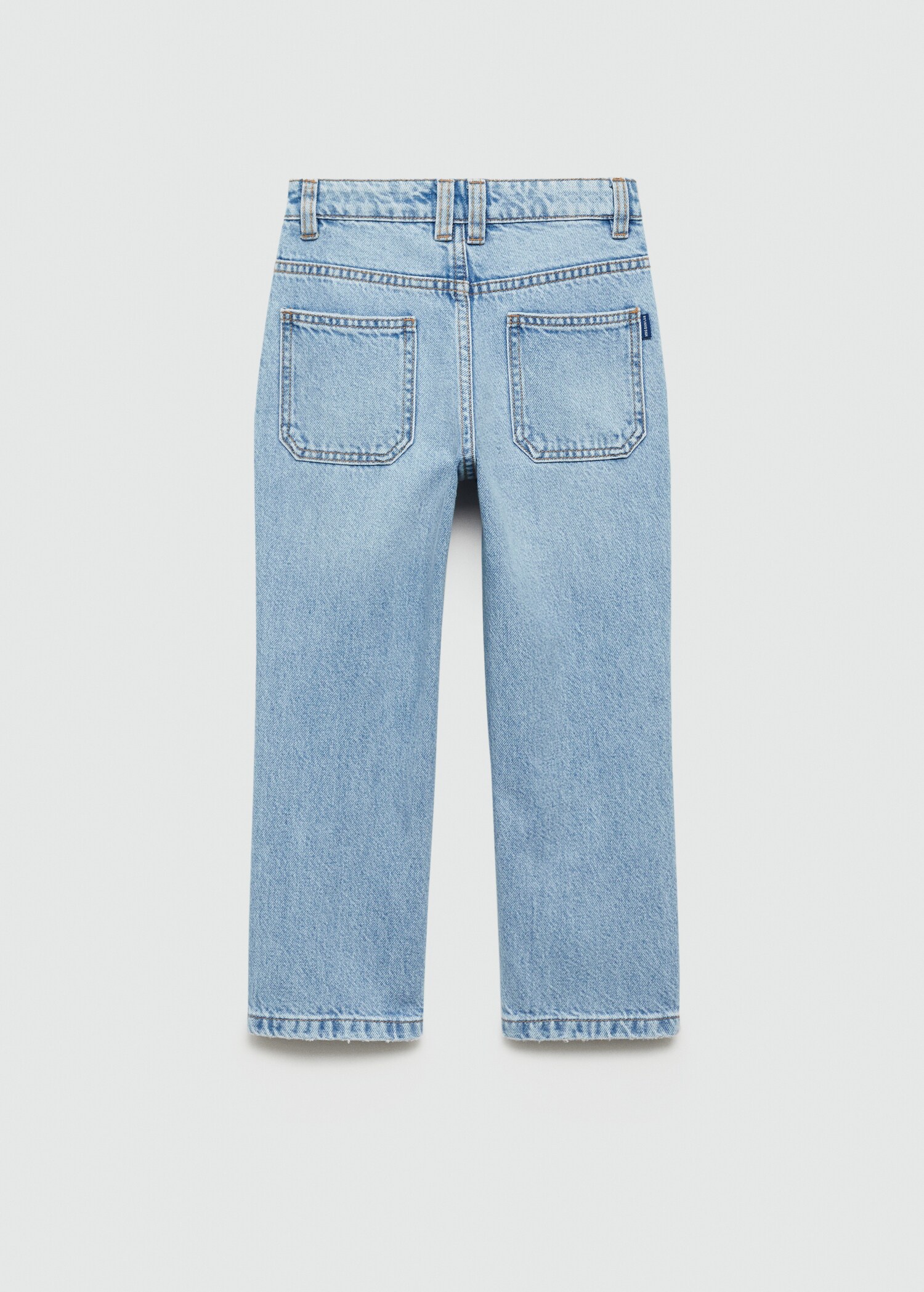 Dad decorative ripped jeans - Reverse of the article