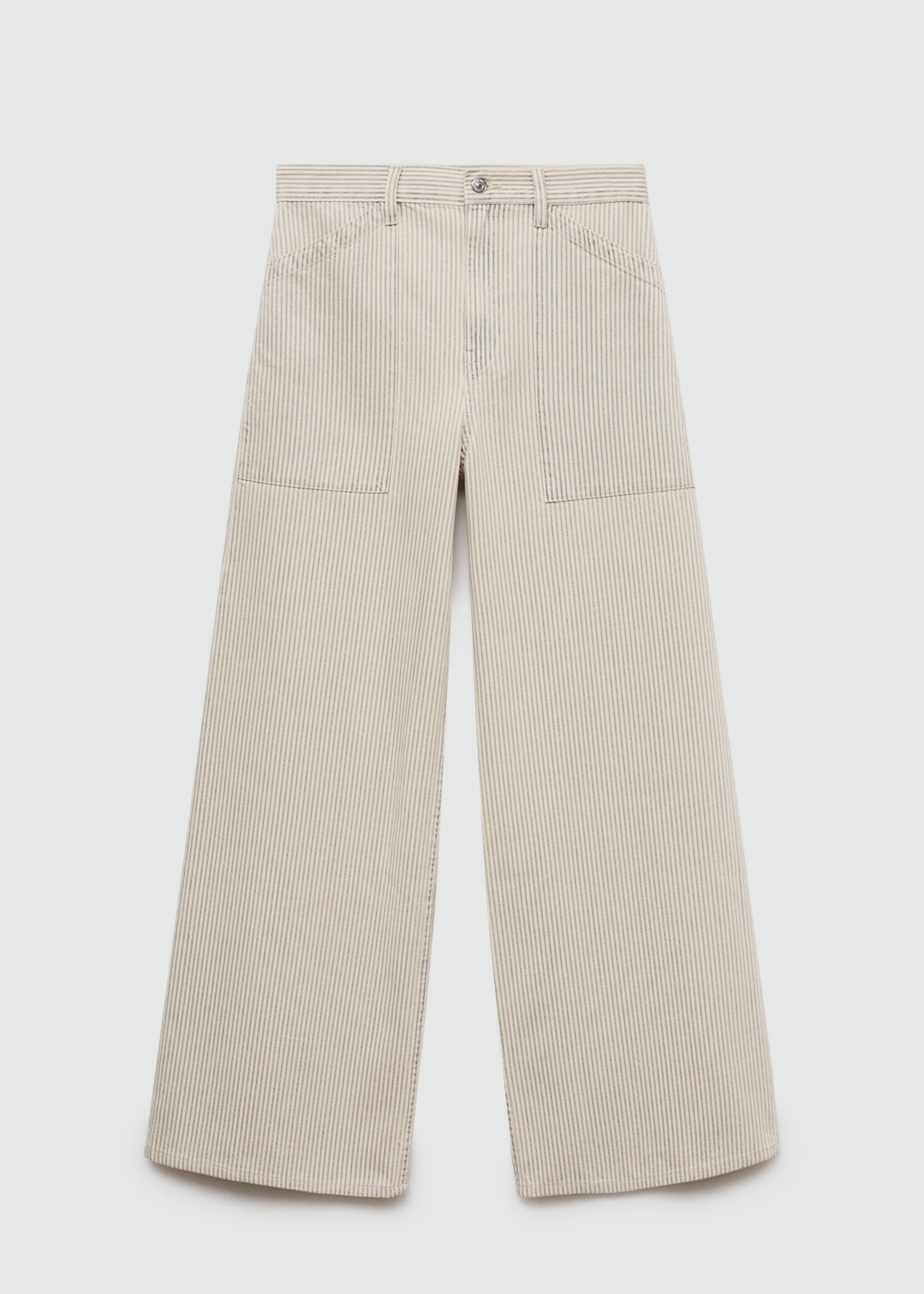 Jeans wideleg rayas - Artículo sin modelo