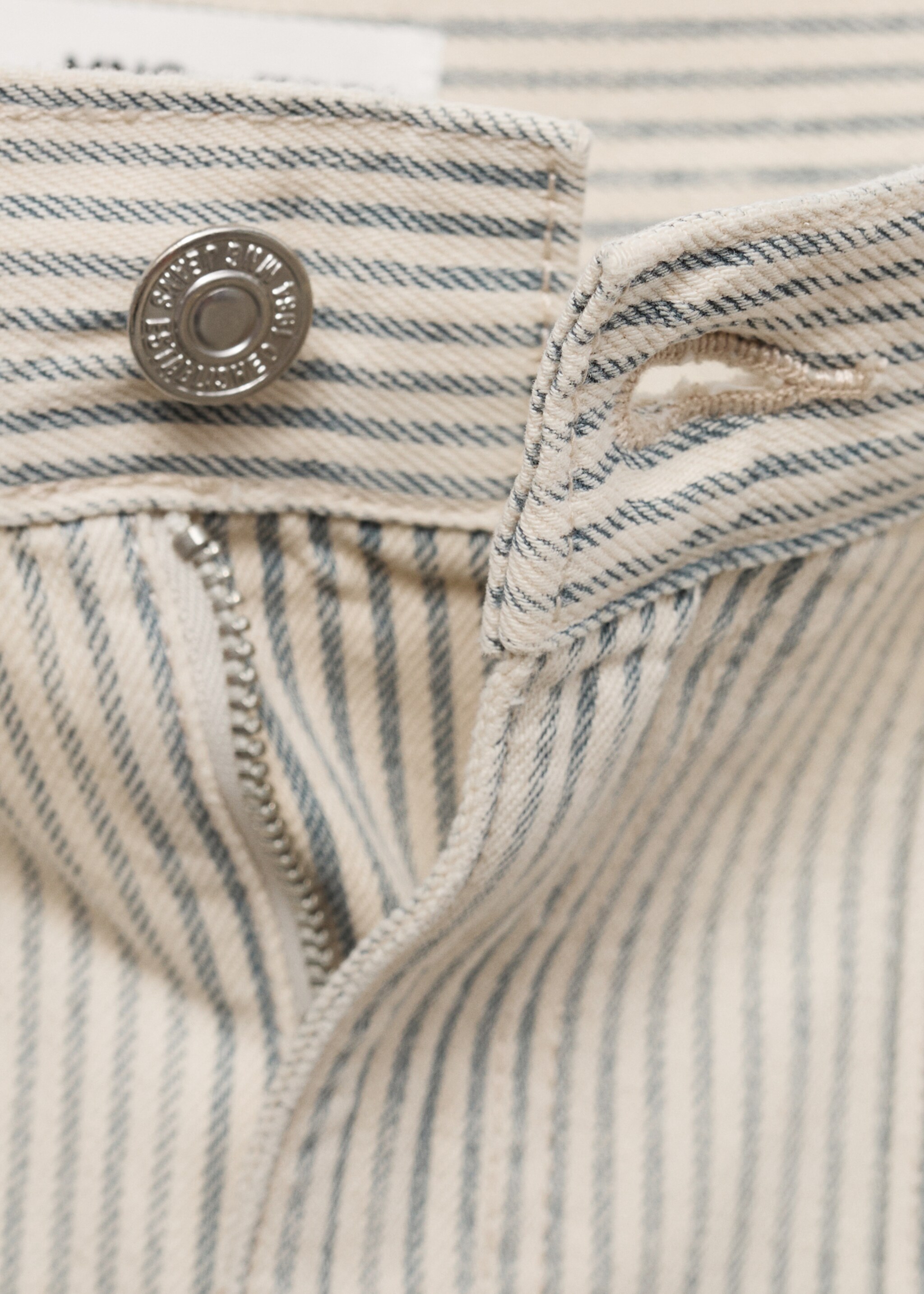 Jeans wideleg rayas - Detalle del artículo 0