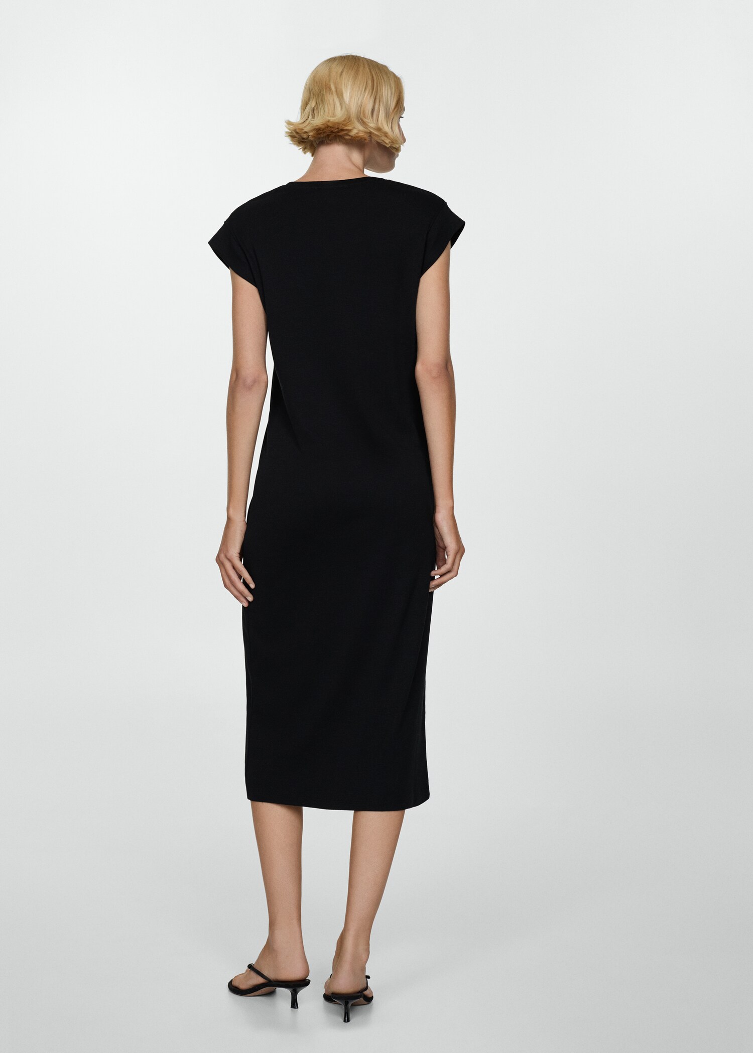 Cotton midi dress - Reverse of the article