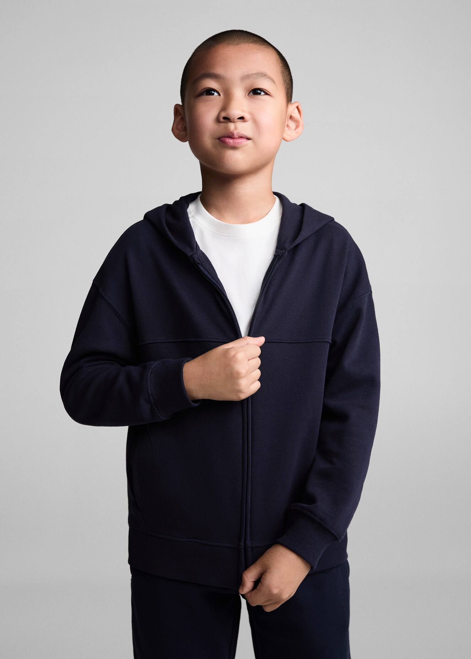 Zipped hoodie - Medium plane