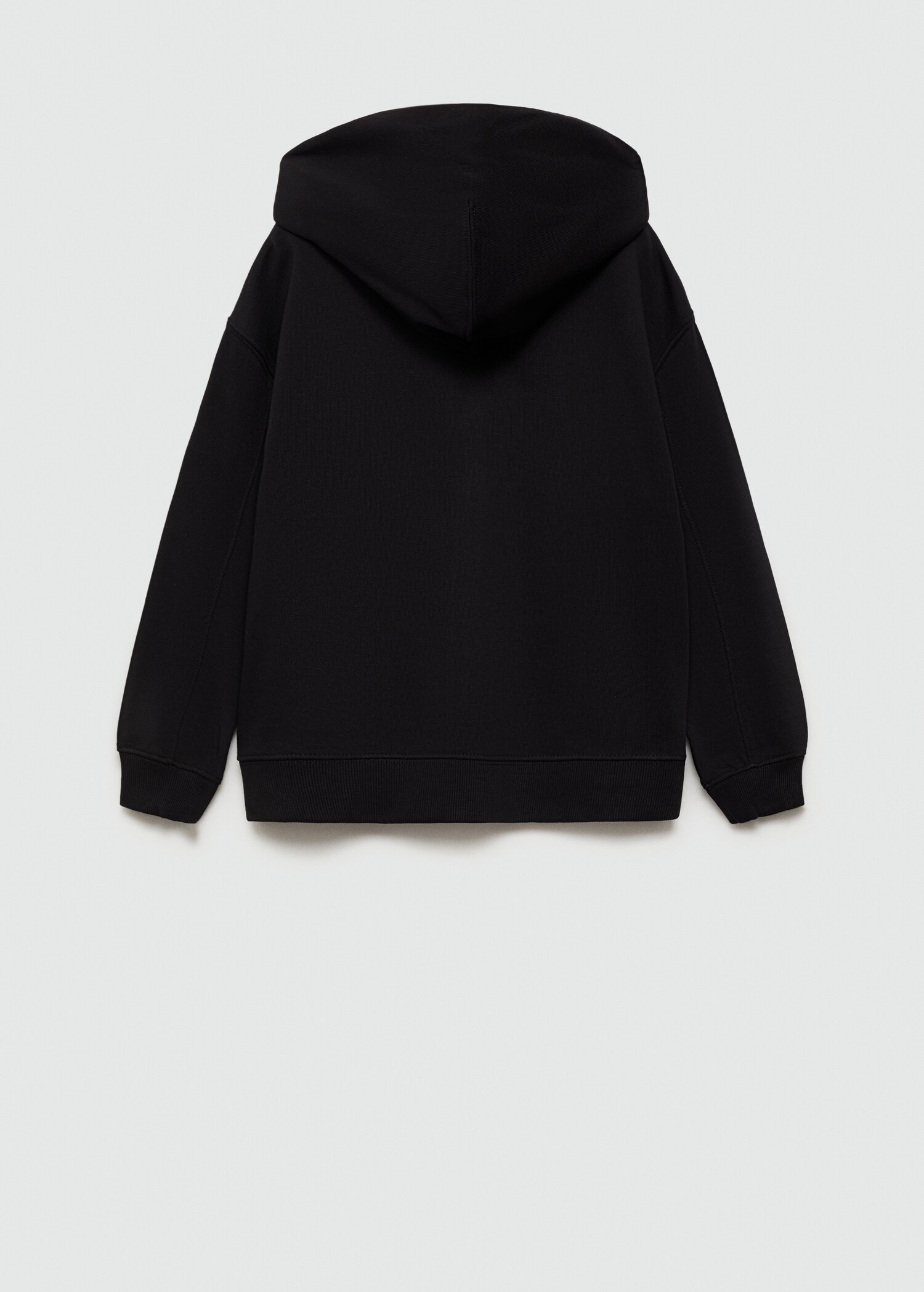 Sweat-shirt zippé à capuche - Verso de l’article