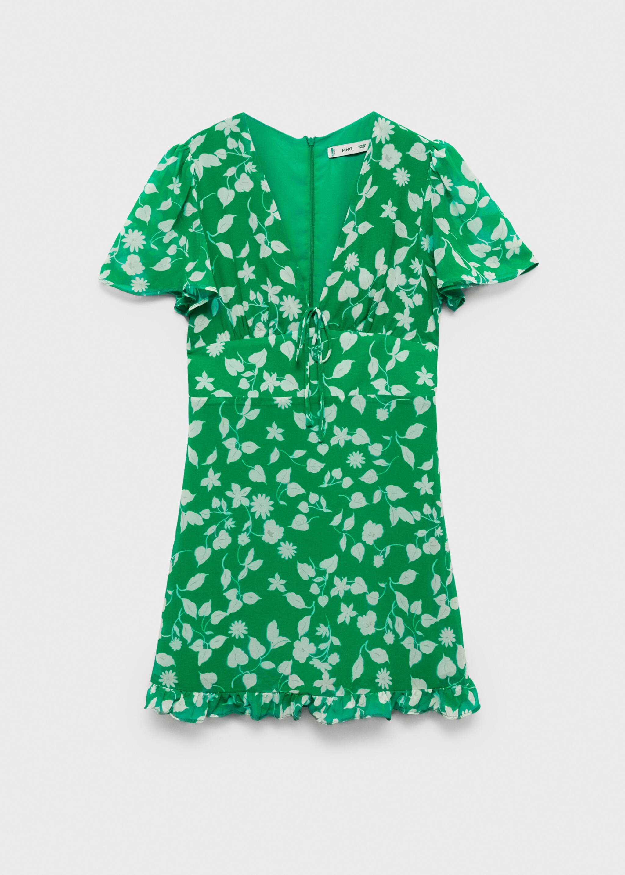 Printed short dress - Article without model