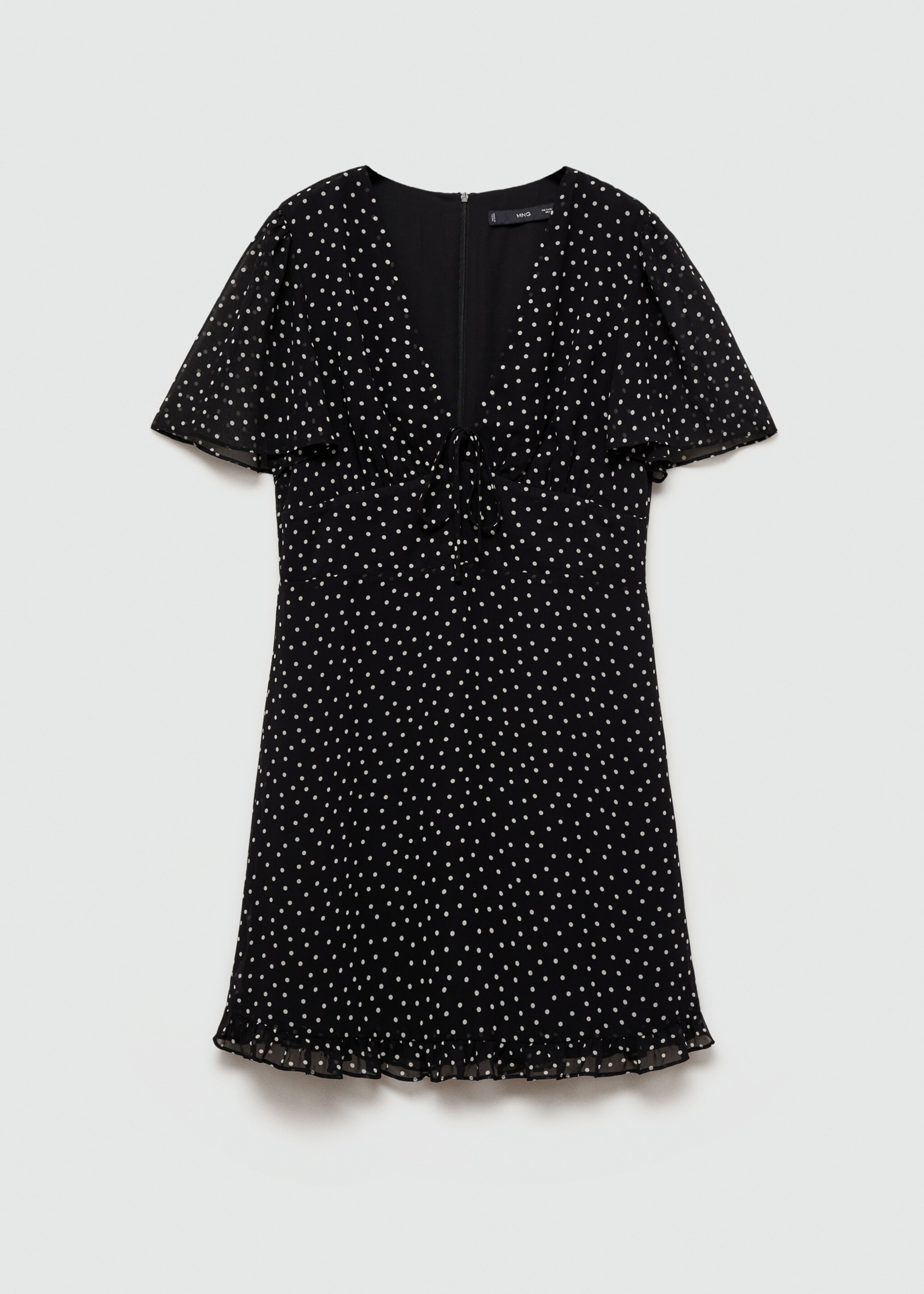 Printed short dress - Article without model