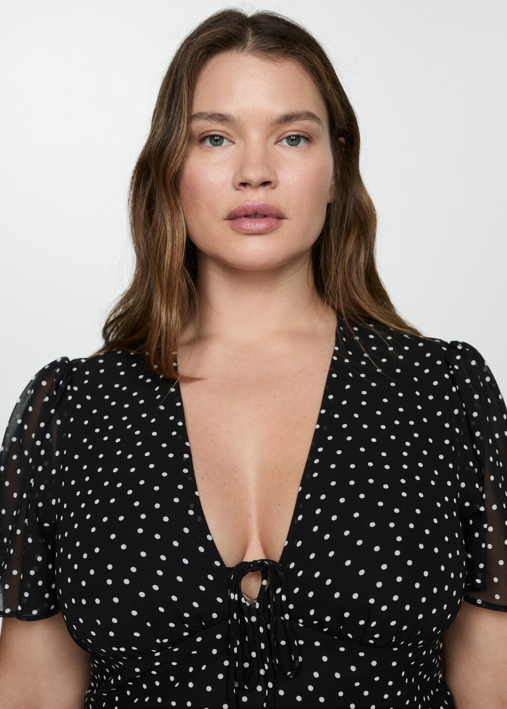 Printed short dress