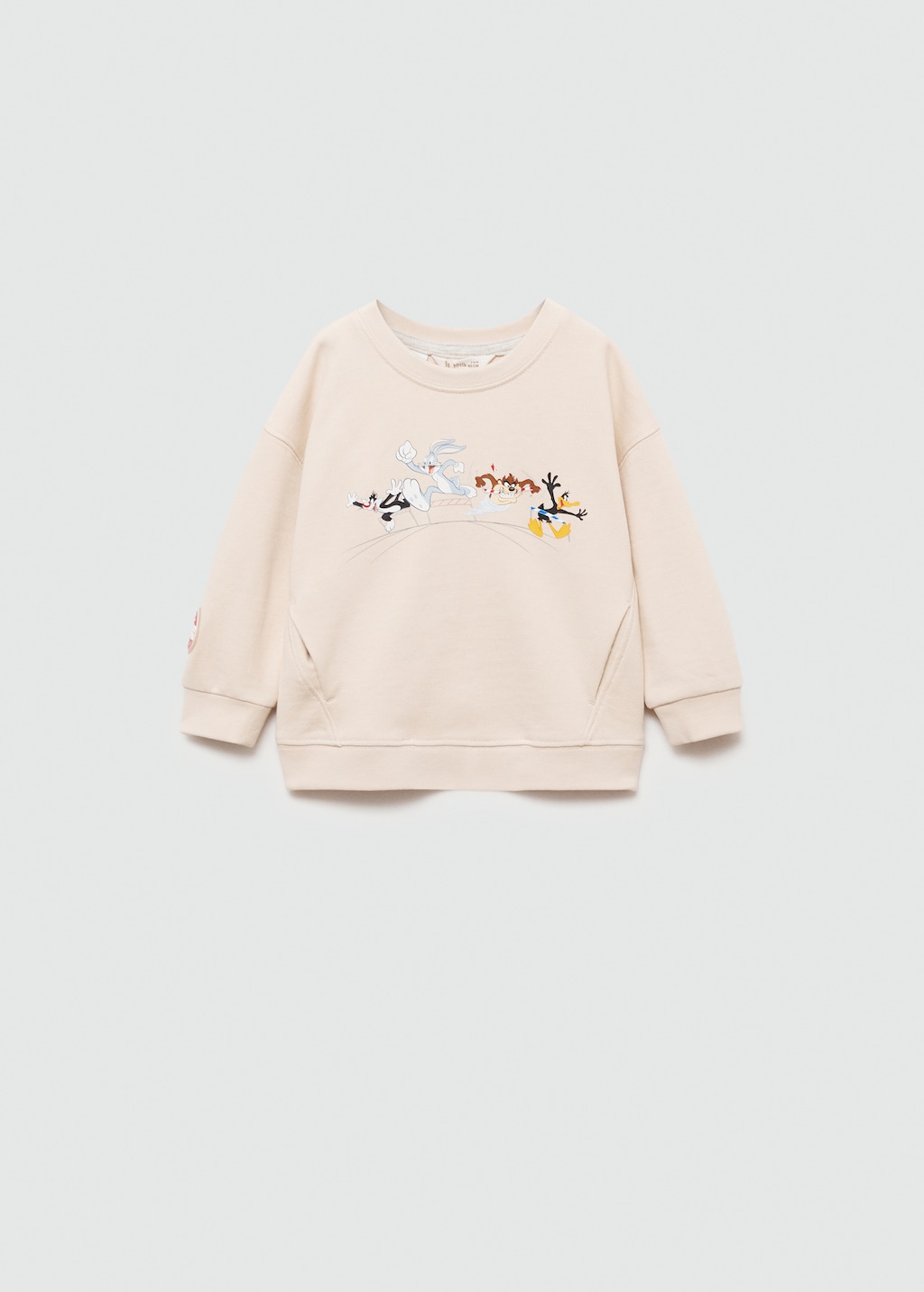MANGO BABY Looney Tunes sweatshirt sand 18 24 months Kids