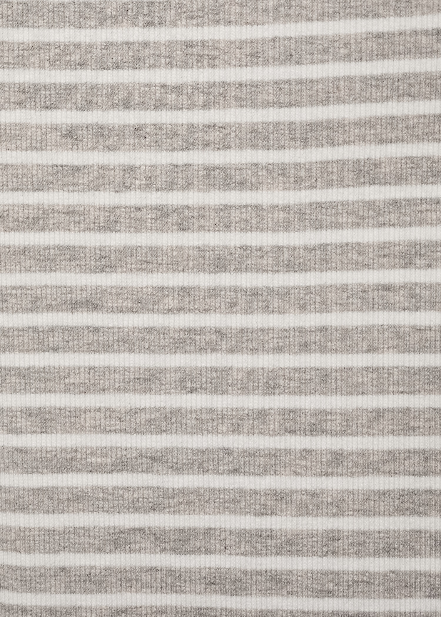 Ribbed cotton-blend top - Details of the article 0