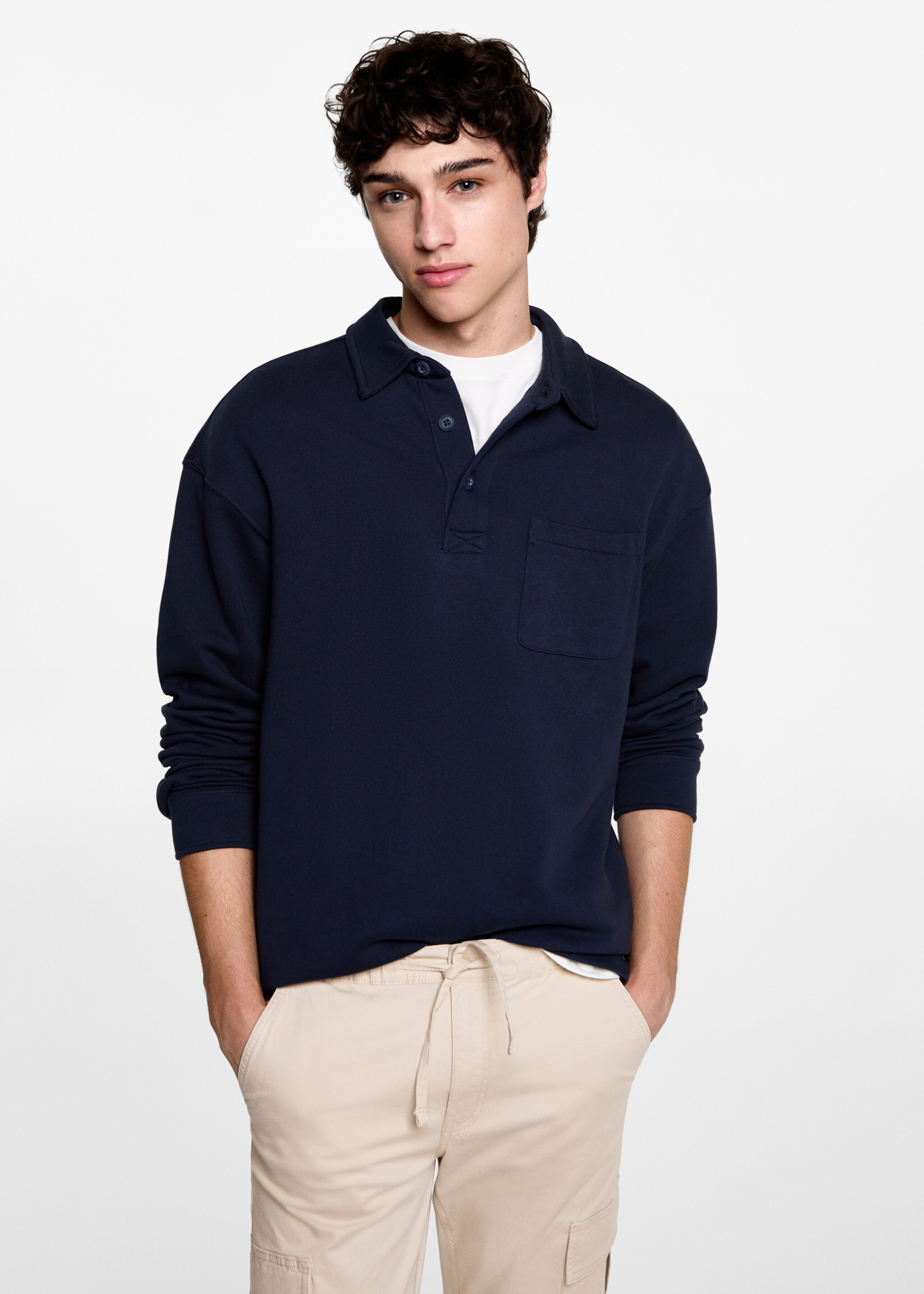 Cargo jogger trousers - Medium plane