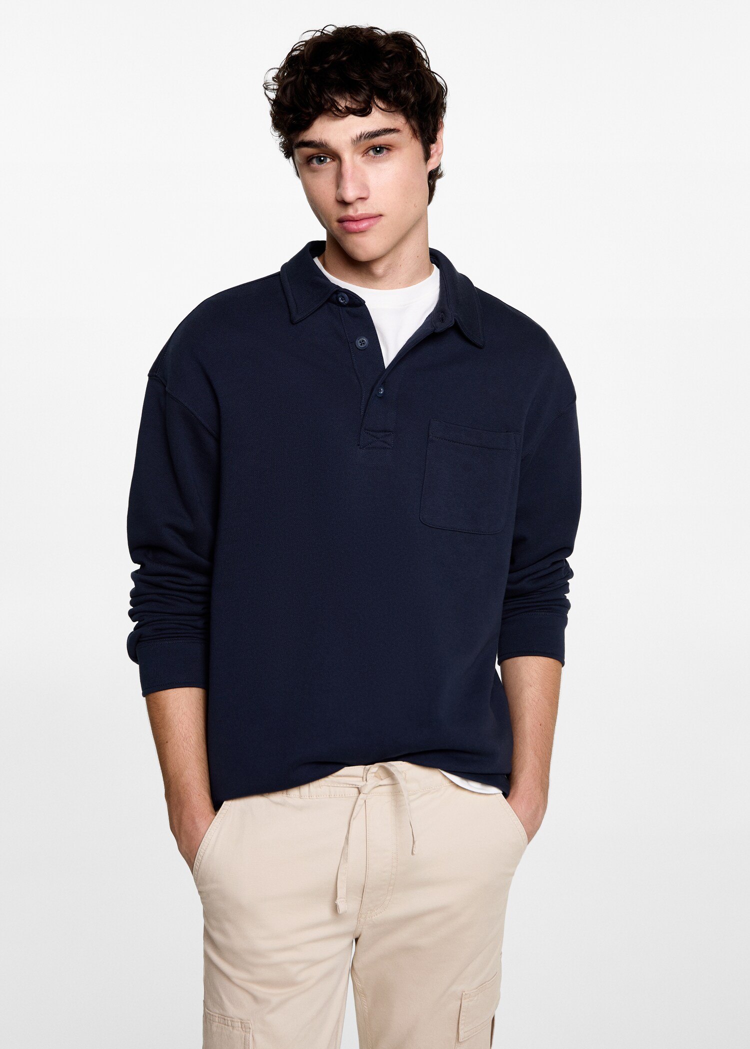 Cargo jogger trousers - Medium plane