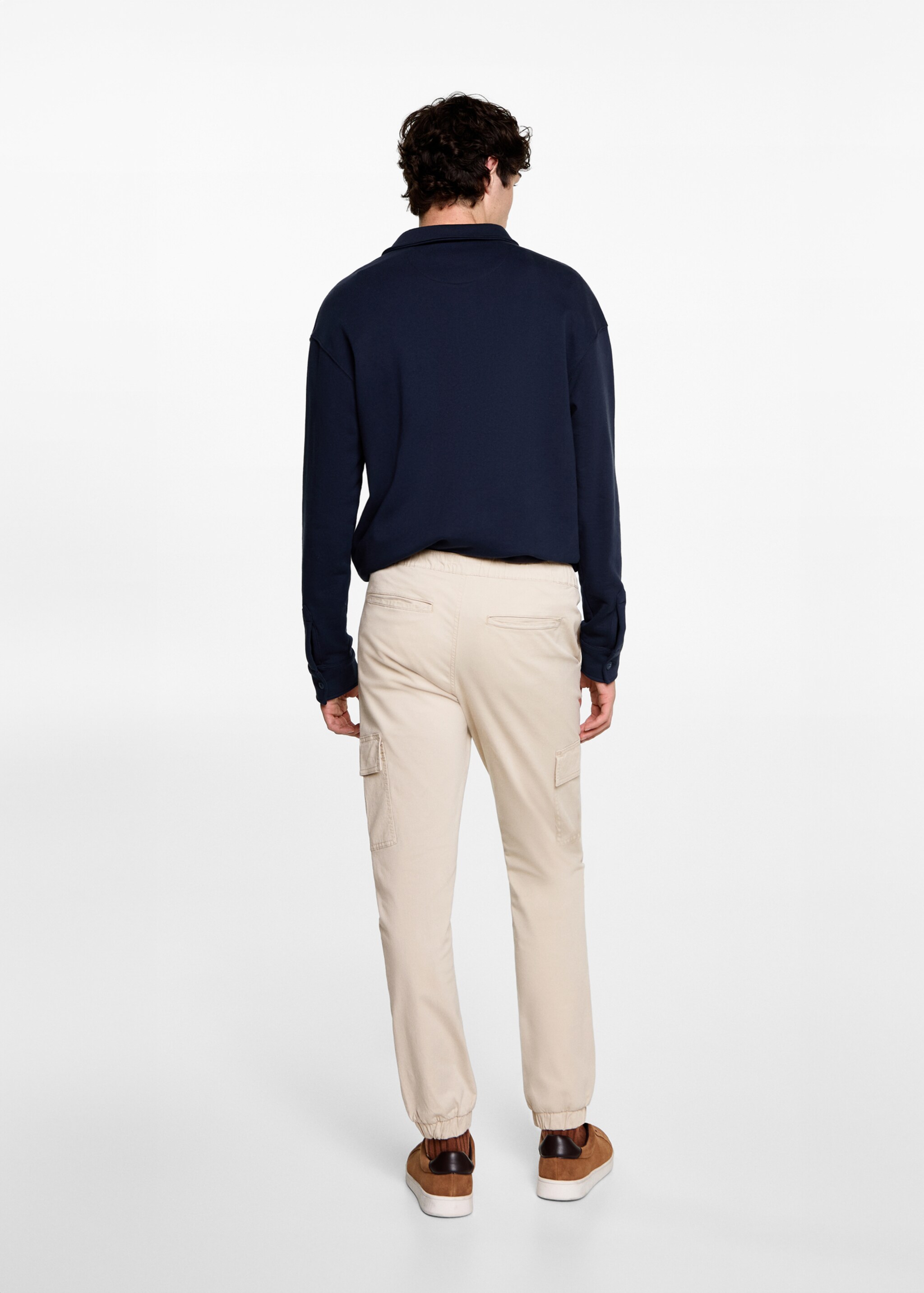 Cargo jogger trousers - Reverse of the article