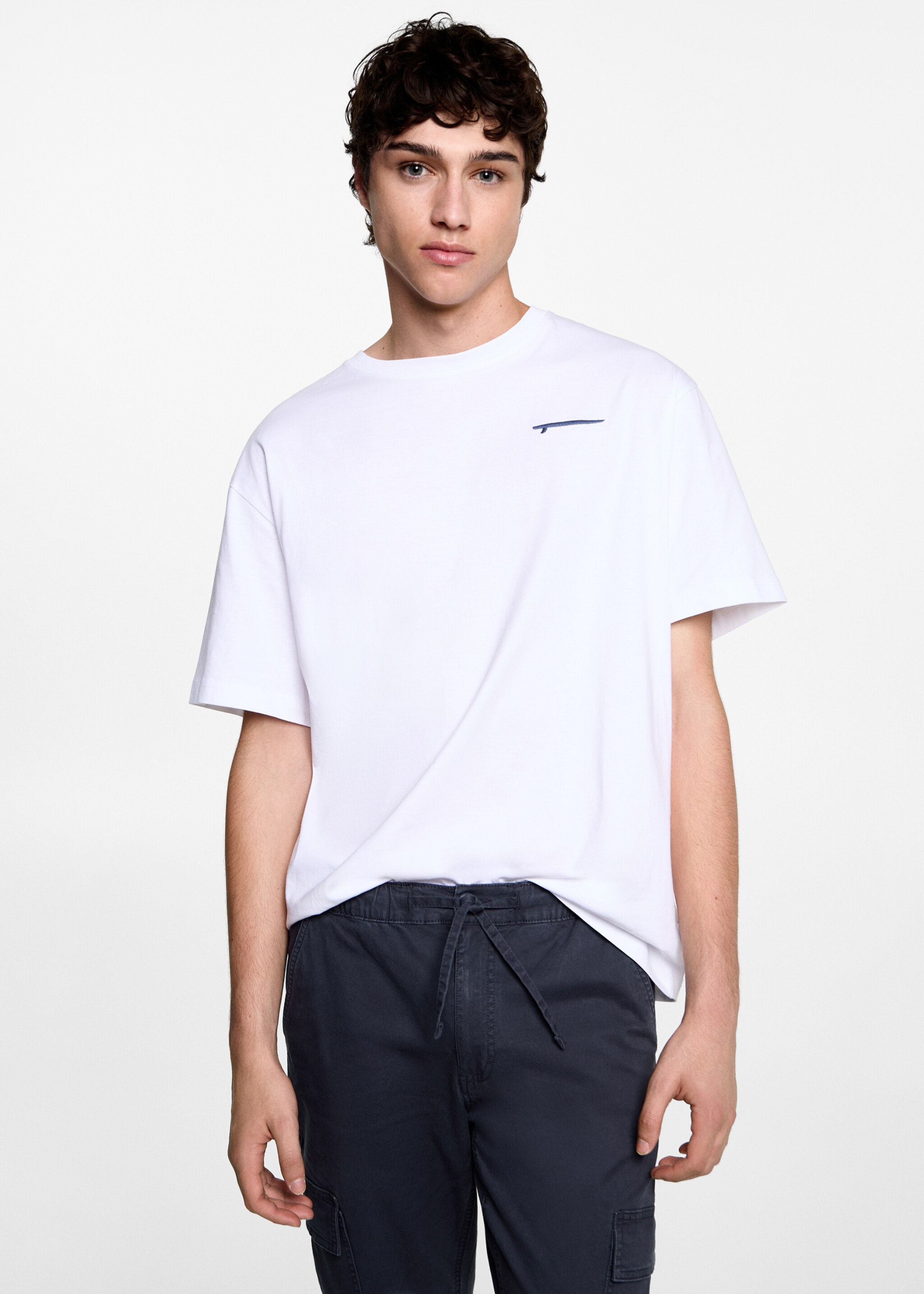 Cargo jogger trousers - Medium plane