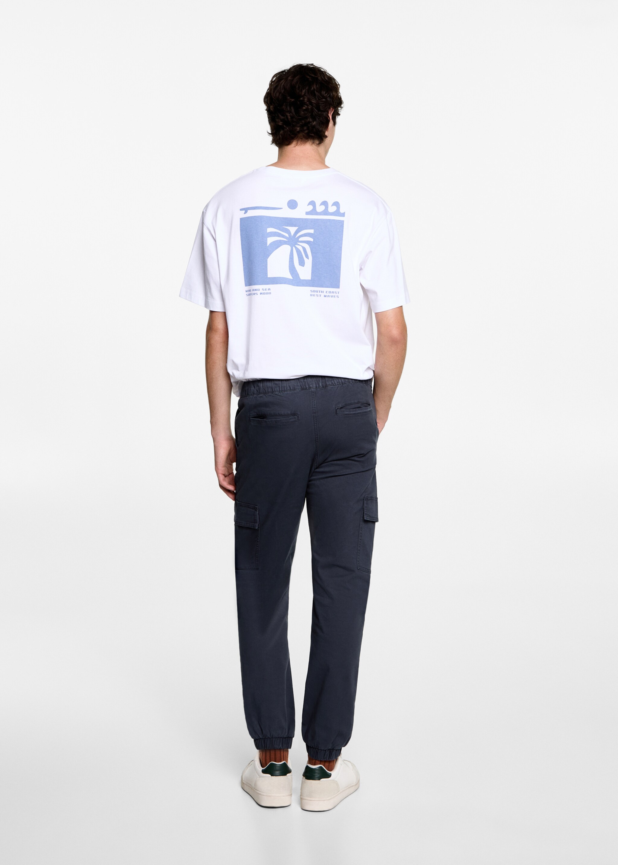 Cargo jogger trousers - Reverse of the article