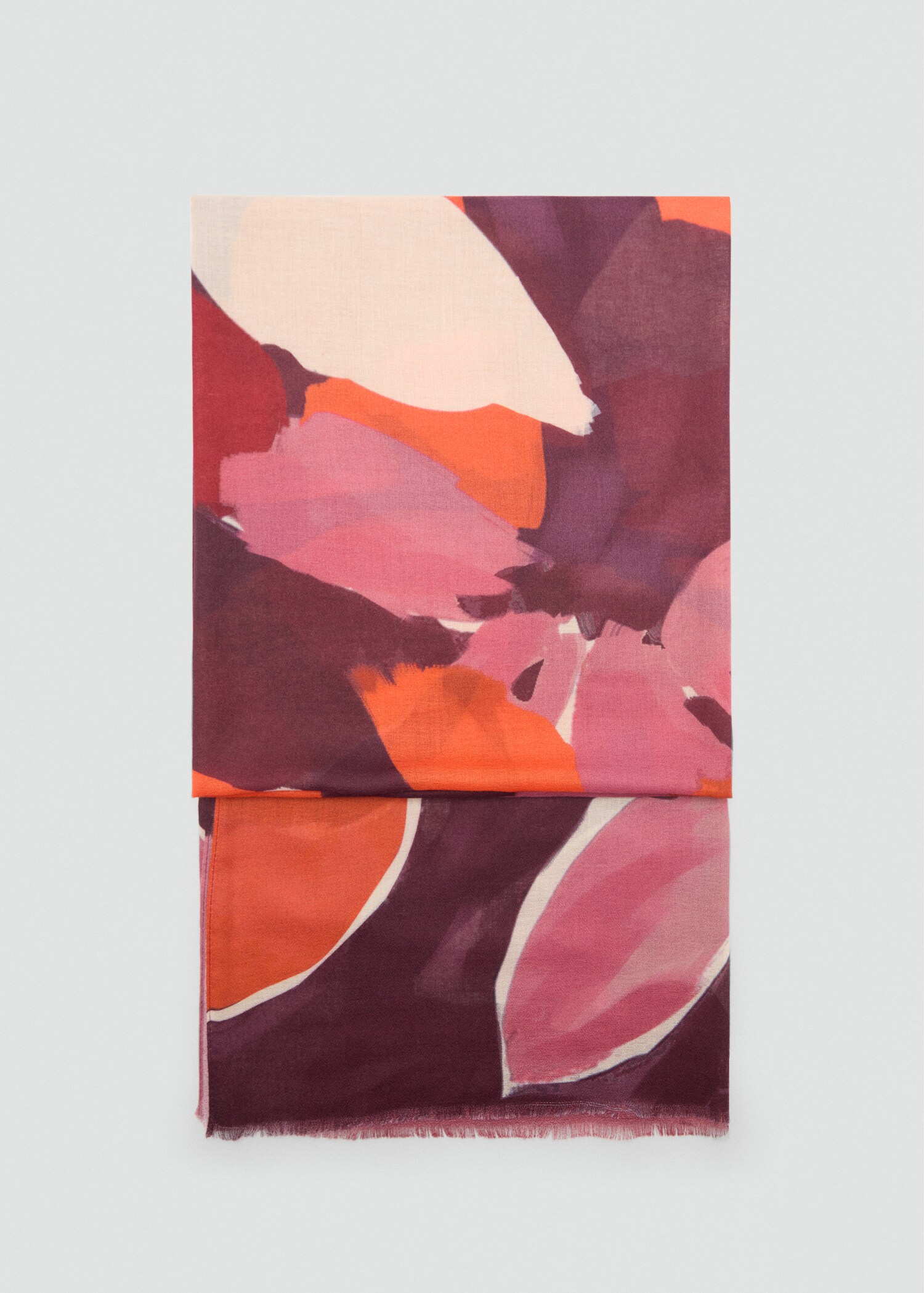 Floral print scarf - Article without model