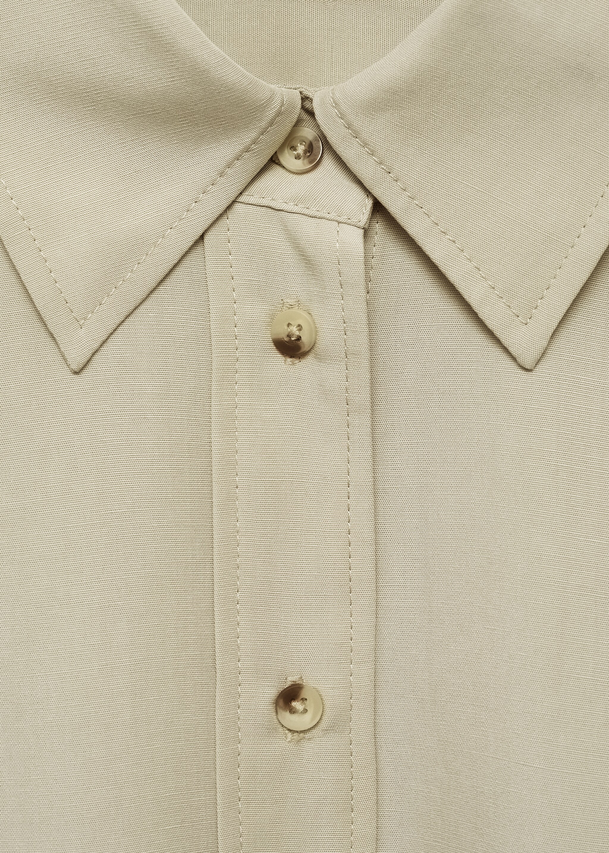 Рубашка из лиоцелла с завязками - Деталь изделия 8