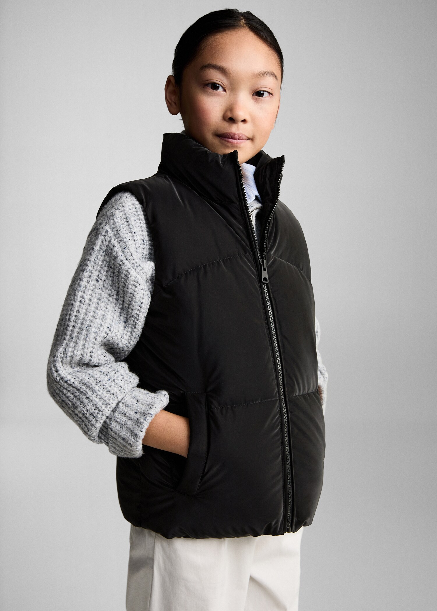 Quilted gilet - Medium plane