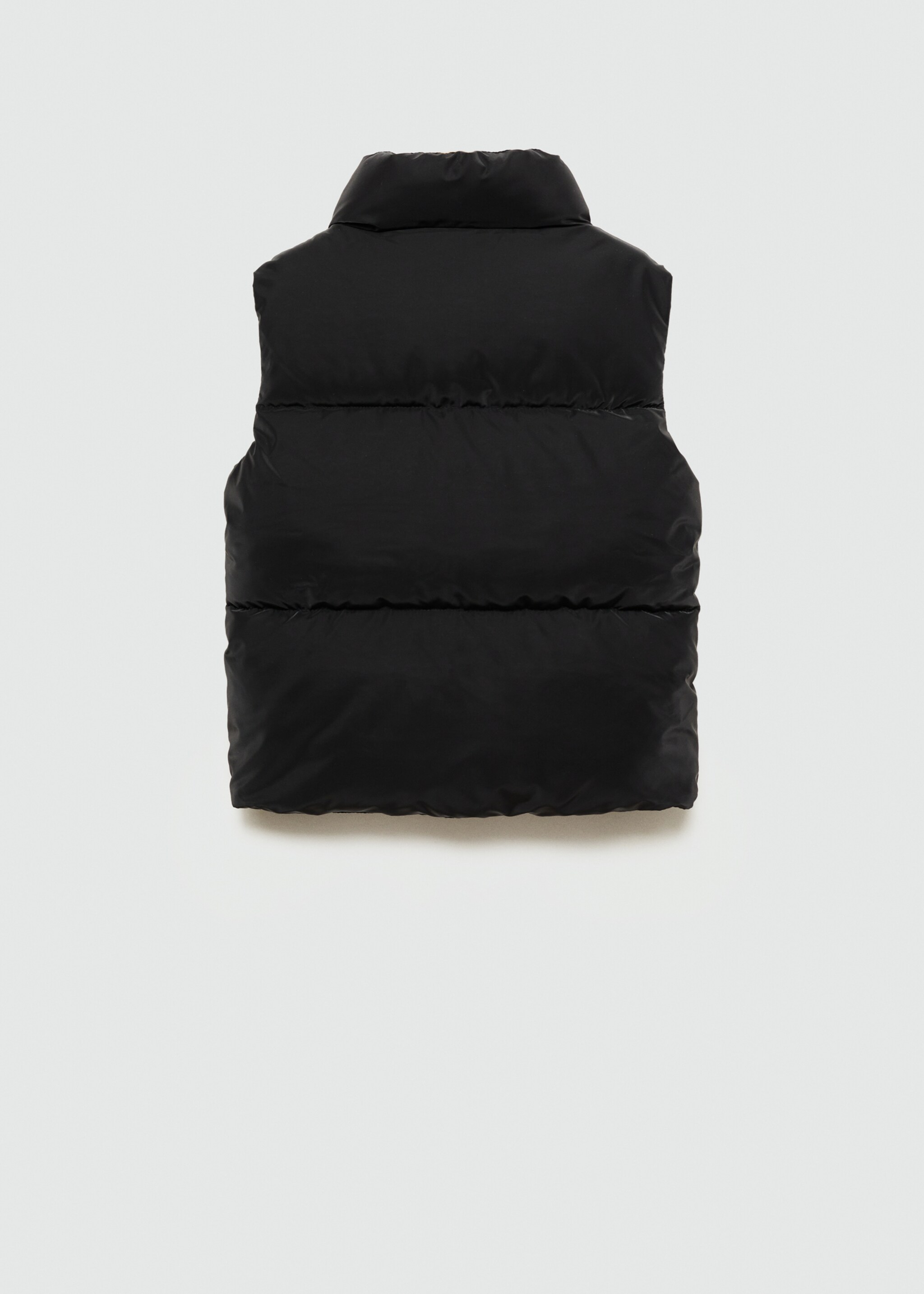 Quilted gilet - Reverse of the article