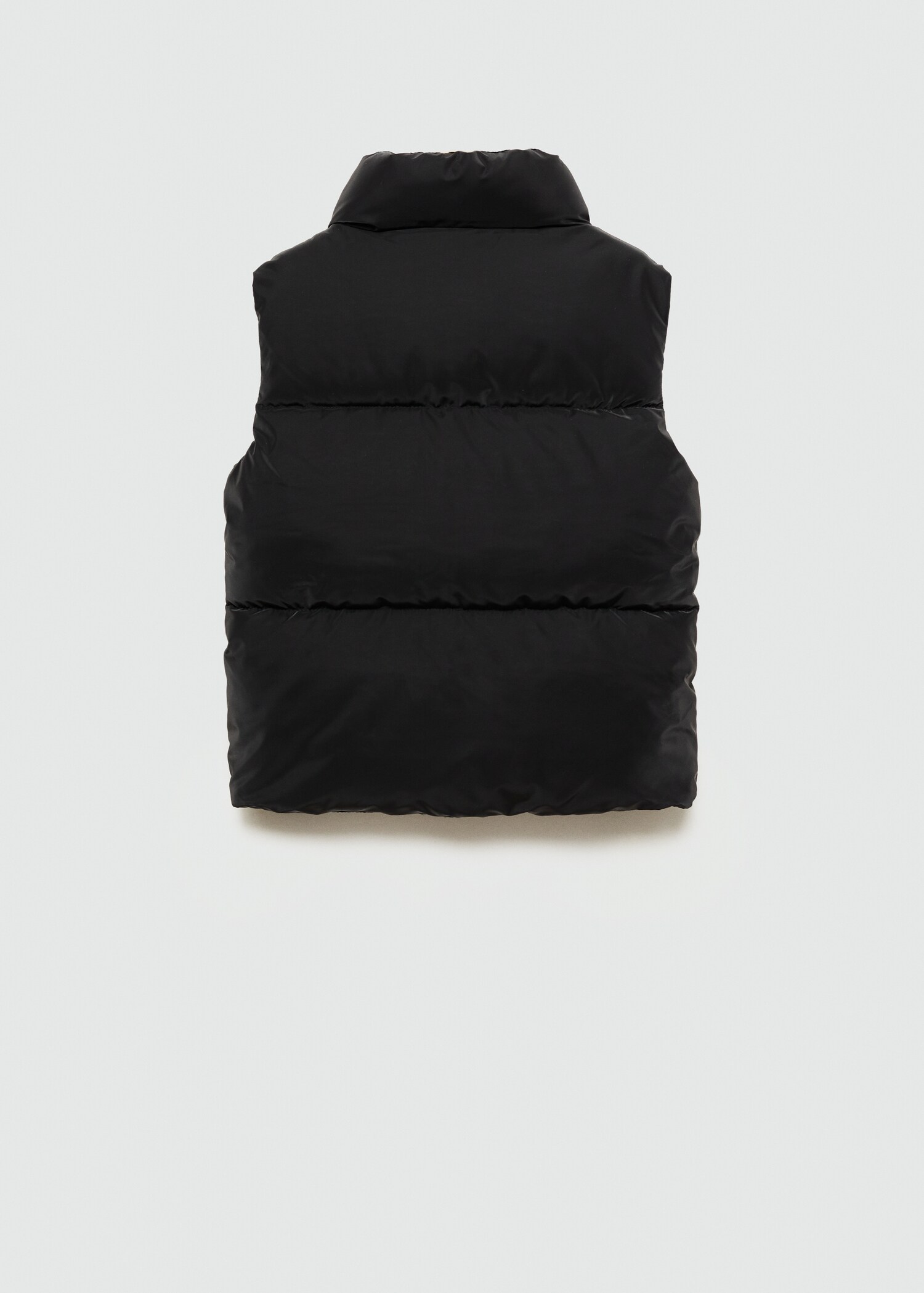Quilted gilet - Reverse of the article
